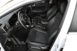 Set Coprisedili Su Misura Per Kia Sportage 4 (2016-2021), Leather style in Set per interni Autooggetti.it - Roma, commercioVirtuoso.it