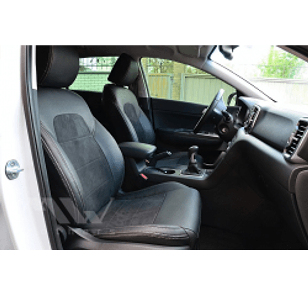 Set Coprisedili Su Misura Per Kia Sportage 4 (2016-2021), Leather style in Set per interni Autooggetti.it - Roma, commercioVirtuoso.it