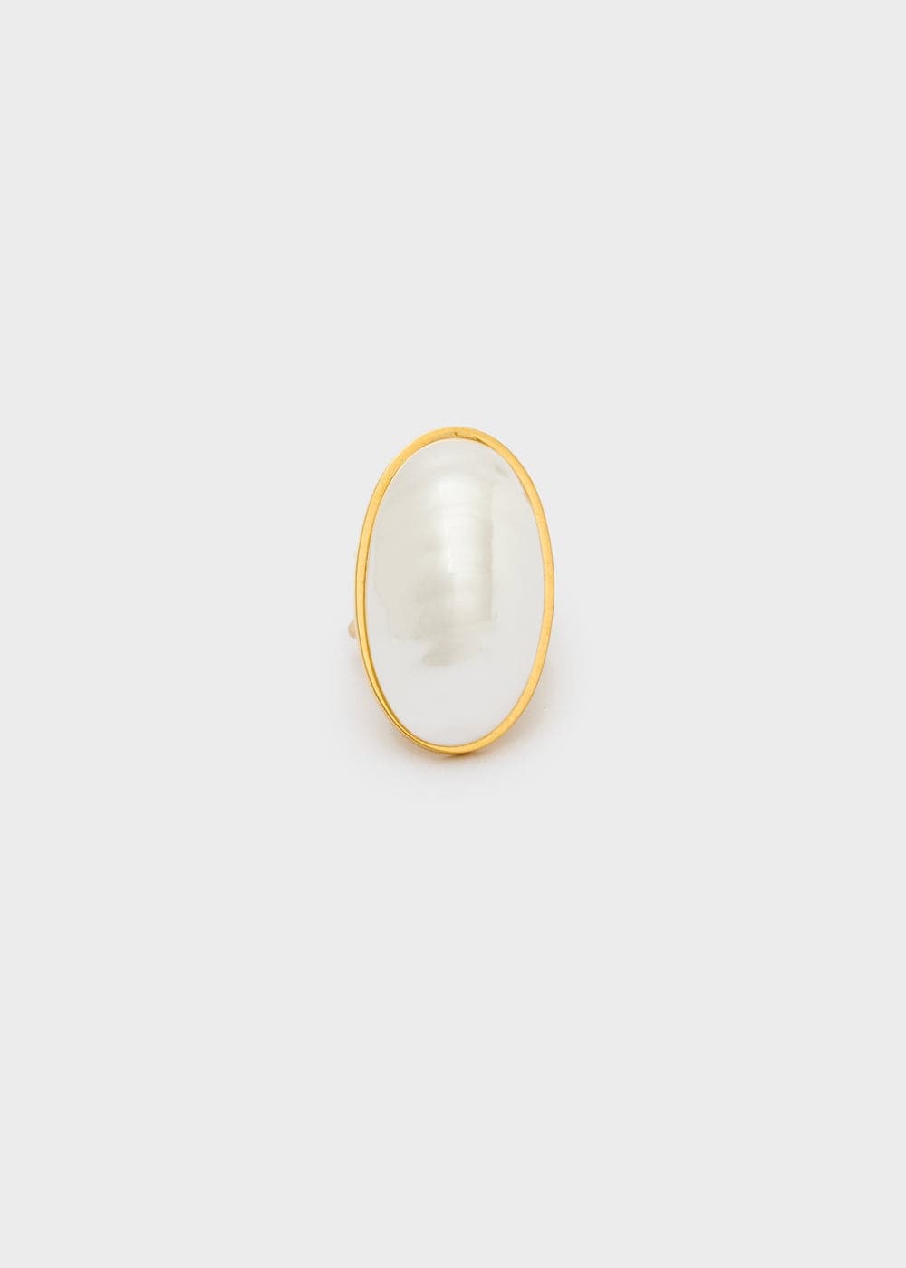 Anello ovale acciaio inossidabile oro perla in Cinture Kanal 32 - Santa Maria di Licodia, commercioVirtuoso.it