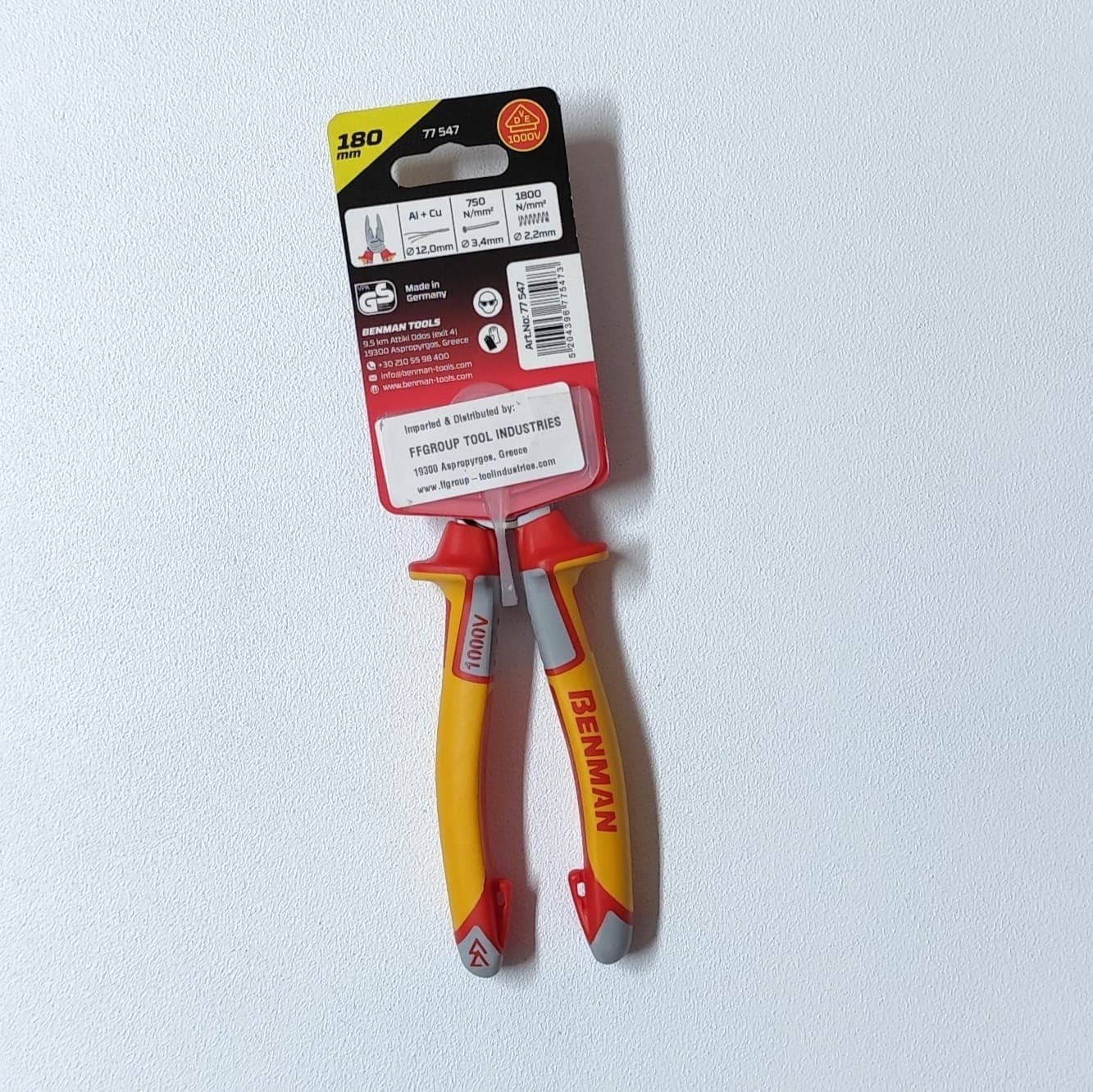 Benman powergrip 180mm 1000V pinza con fulcro isolata in Pinze regolabili Aloiserw.com - Altomonte, commercioVirtuoso.it