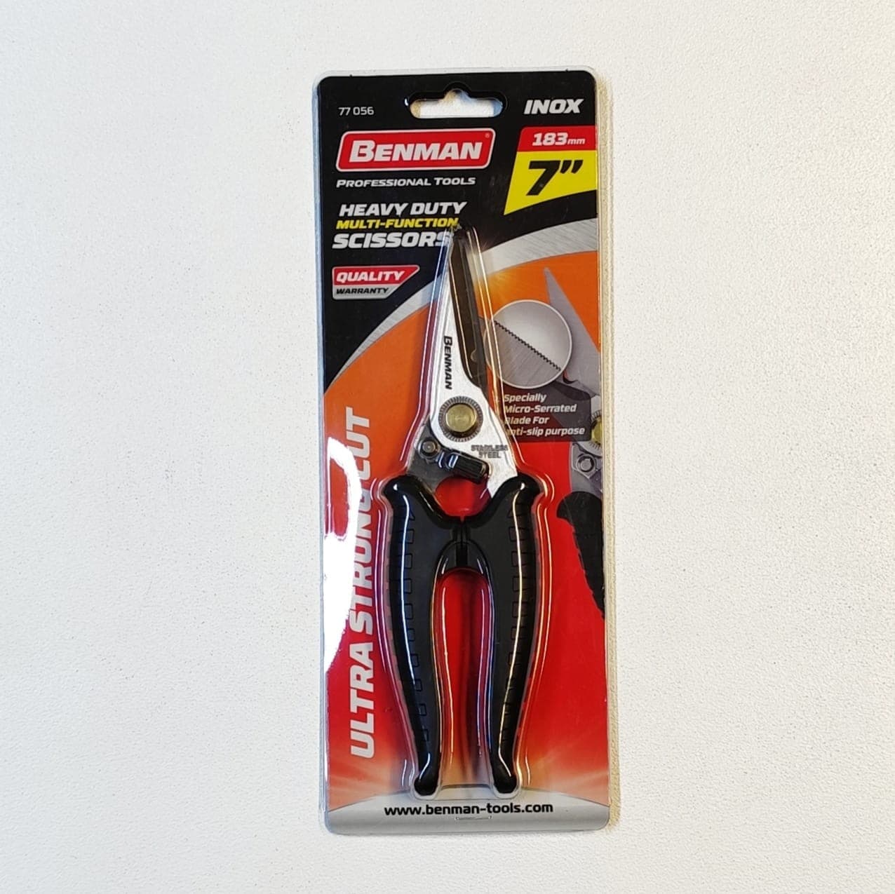 Benman 18cm forbici multiuso autoffilanti in acciaio inox in Cesoie e Forbici Aloiserw.com - Altomonte, commercioVirtuoso.it