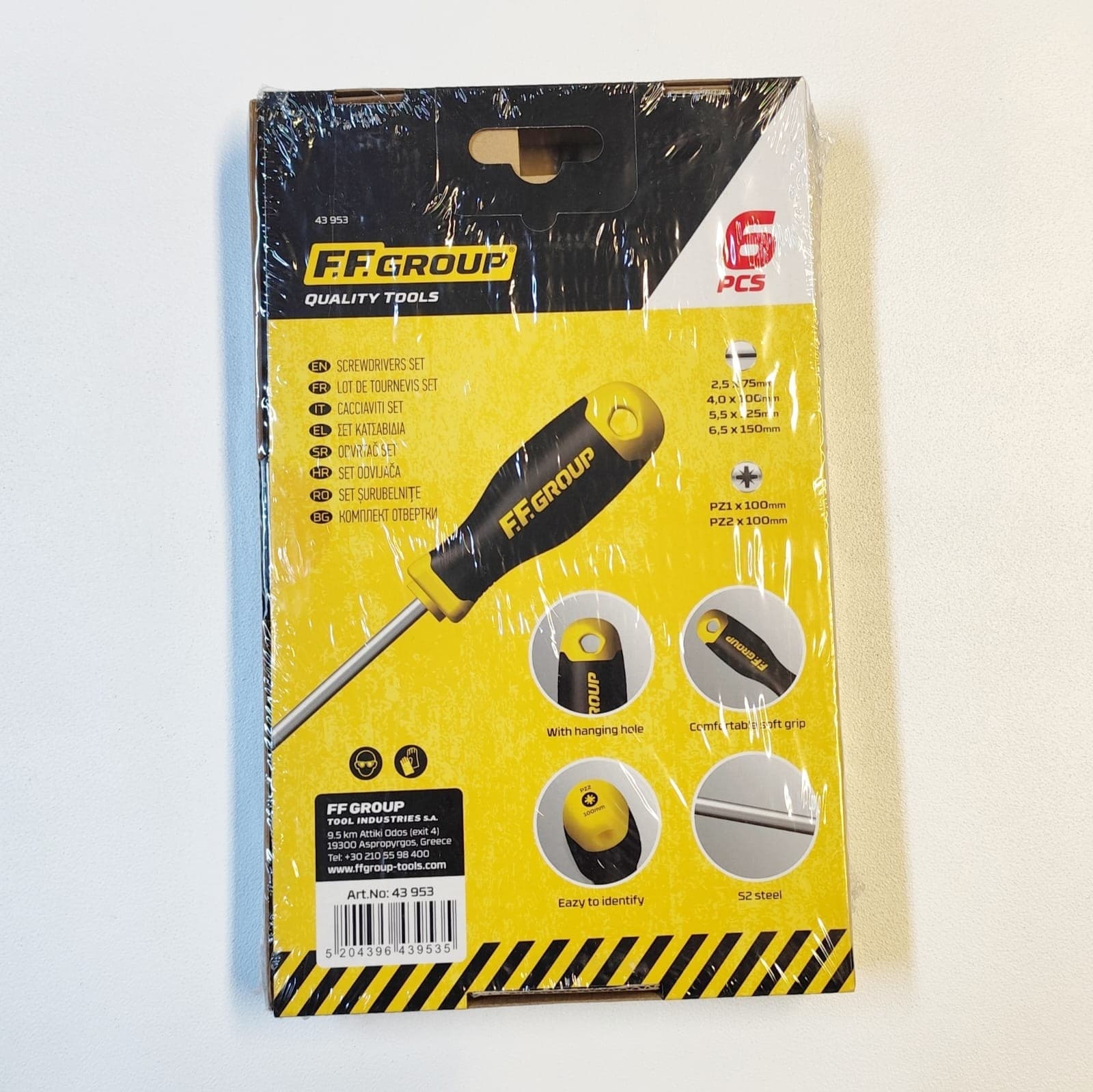 FF Group cacciavite set da 6pz croce e taglio in Set cacciaviti Aloiserw.com - Altomonte, commercioVirtuoso.it
