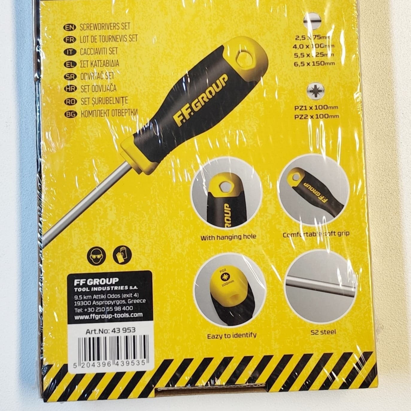 FF Group cacciavite set da 6pz croce e taglio in Set cacciaviti Aloiserw.com - Altomonte, commercioVirtuoso.it
