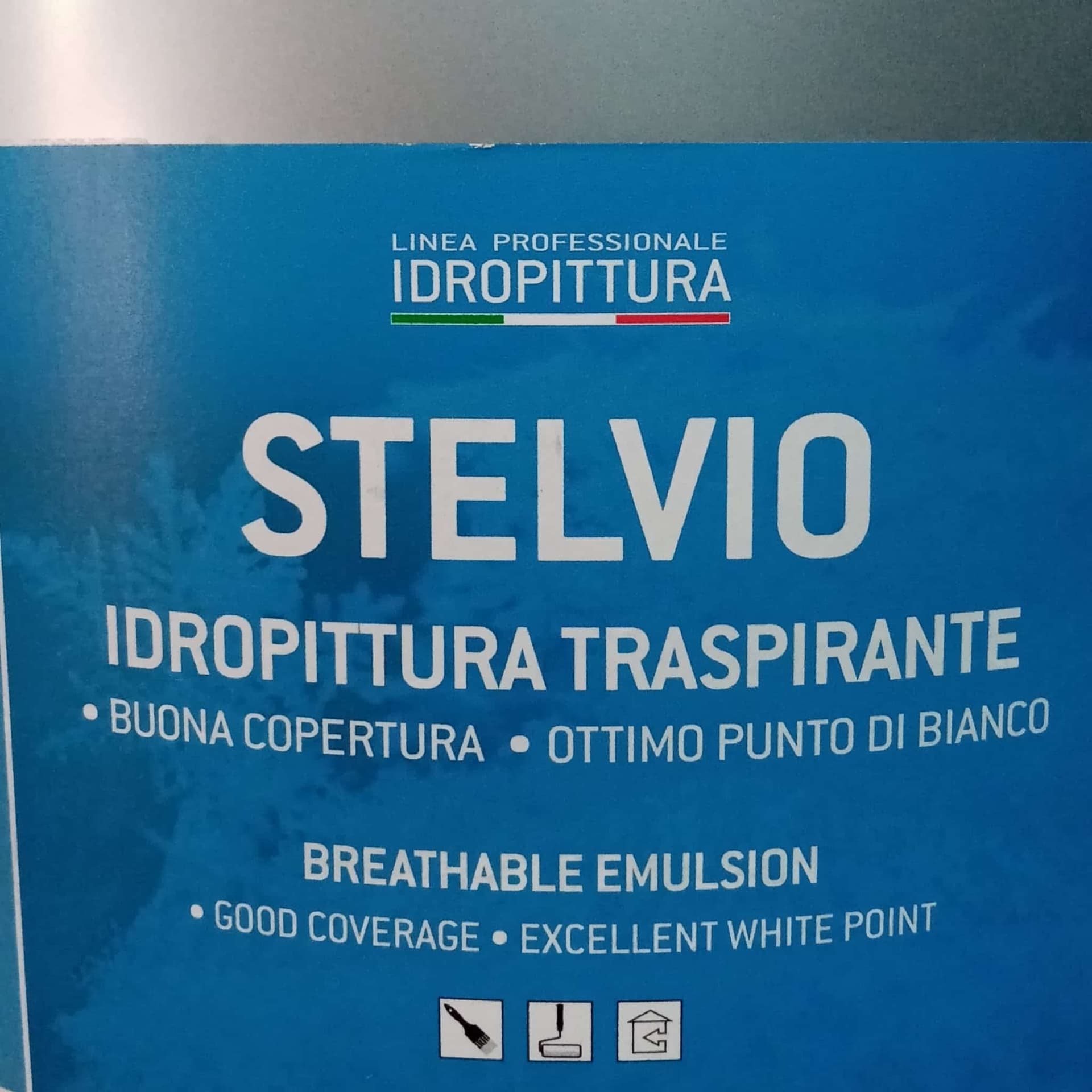 Tixe Stelvio 4lt idro pittura traspirante bianca opaca per interni in Pittura per pareti Aloiserw.com - Altomonte, commercioVirtuoso.it