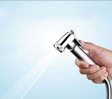 Doccetta wc idroscopino con supporto doccia