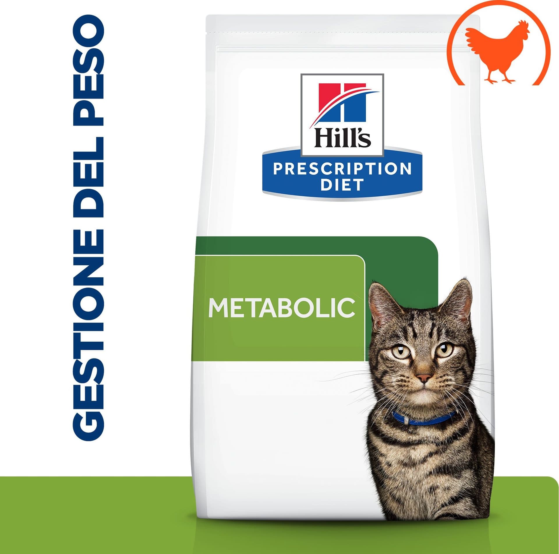 Hill's Prescription Diet Metabolic secco Gatti Adulti pollo in Secco 101 Market - Poggibonsi, commercioVirtuoso.it