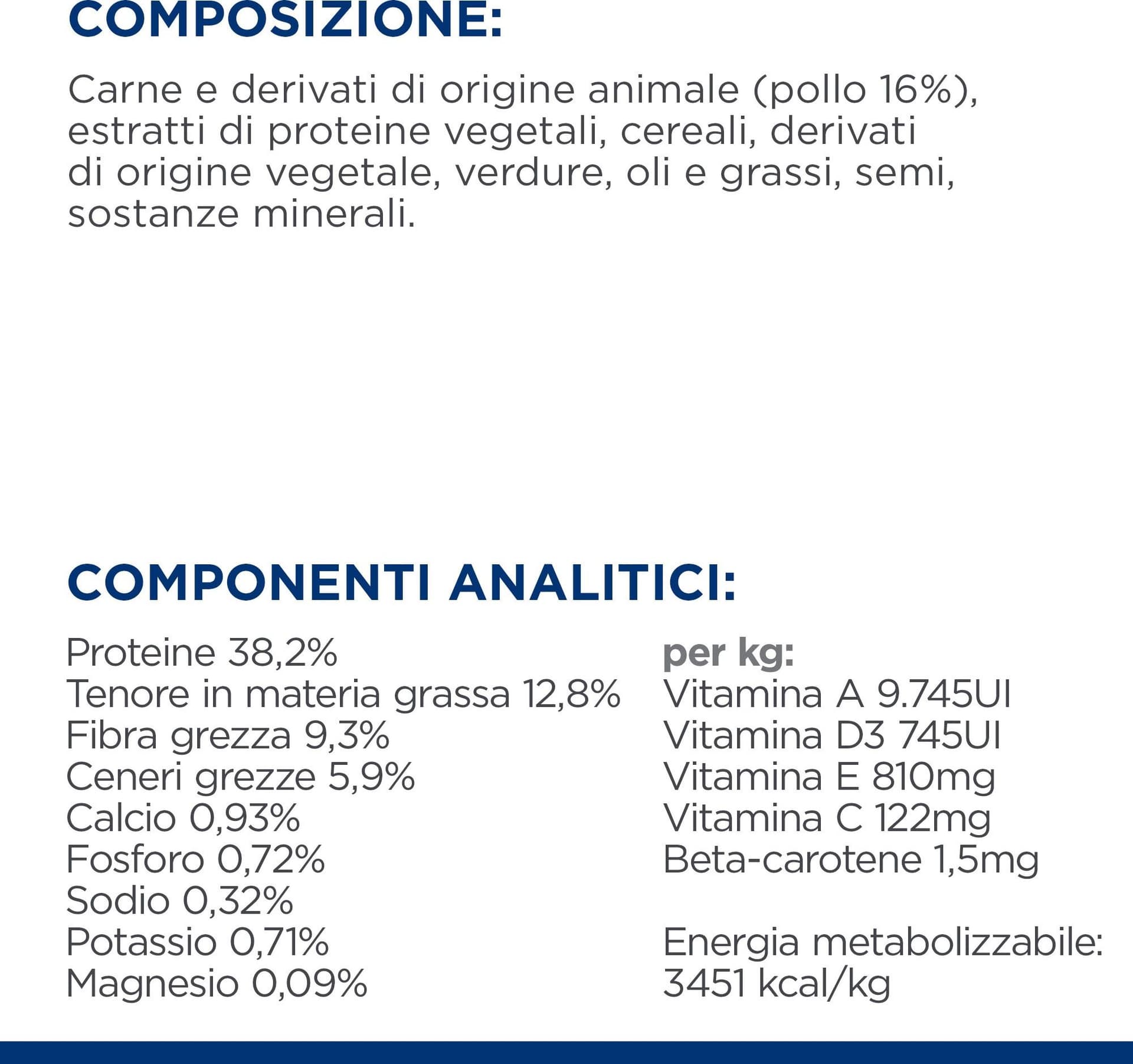 Hill's Prescription Diet Metabolic secco Gatti Adulti pollo in Secco 101 Market - Poggibonsi, commercioVirtuoso.it