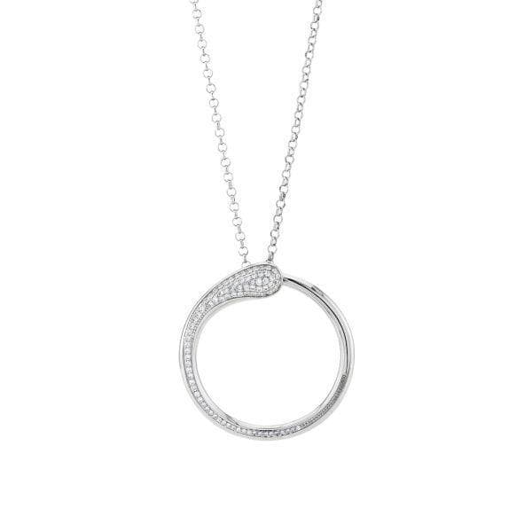 Boccadamo - Collana con pendente contrarié zirconato in Collane Alba Gioielli - Casoria, commercioVirtuoso.it