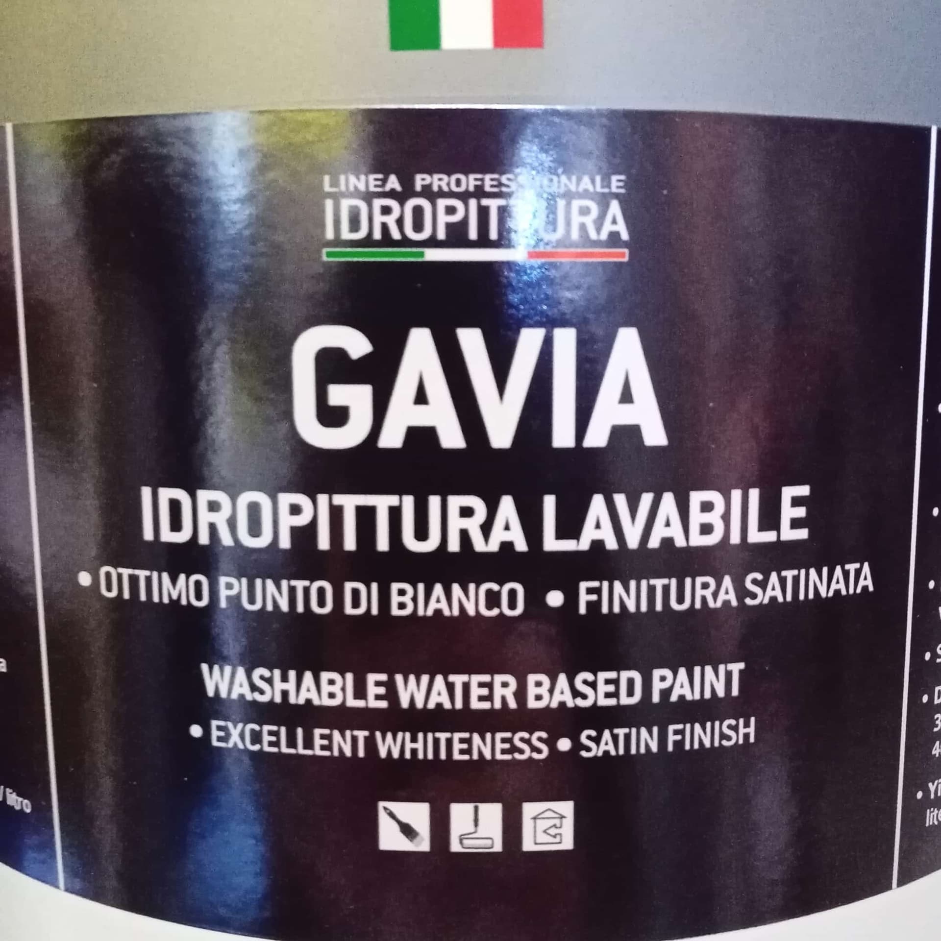 Tixe Gavia 4lt idro pittura acrilica bianca opaca lavabile per interni in Pittura per pareti Aloiserw.com - Altomonte, commercioVirtuoso.it