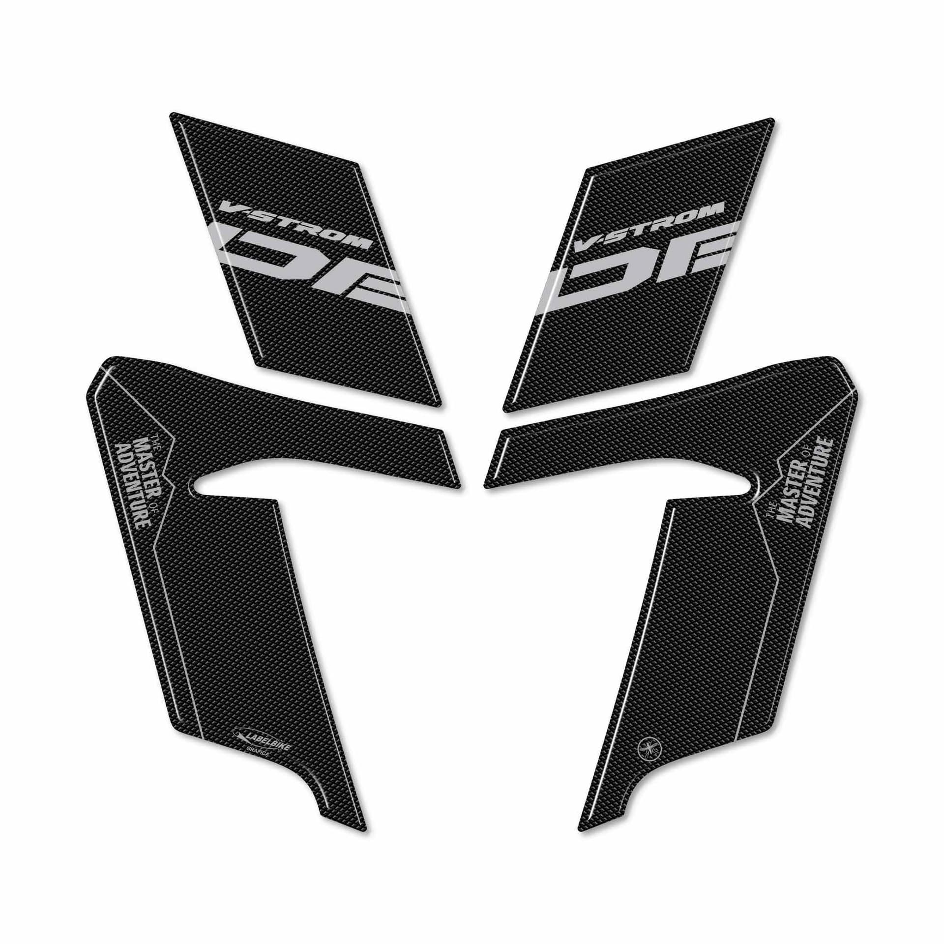 Adesivi 3D parasteli parafango moto compatibili con Suzuki V-Strom 1050DE 2023 in Decalcomanie adesivi e magneti LabelBike - Bibbiano, commercioVirtuoso.it