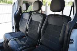 Coprisedili su misura per Citroen Berlingo 2 (2008-2014), Leather style in Set per interni Autooggetti.it - Roma, commercioVirtuoso.it