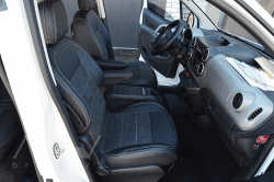 Coprisedili su misura per Citroen Berlingo 2 (2008-2014), Leather style in Set per interni Autooggetti.it - Roma, commercioVirtuoso.it
