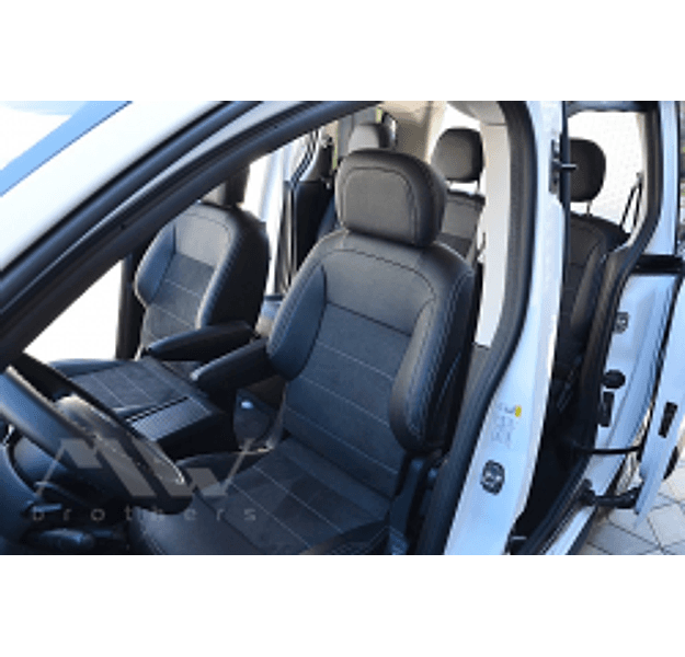 Coprisedili su misura per Citroen Berlingo 2 (2008-2014), Leather style in Set per interni Autooggetti.it - Roma, commercioVirtuoso.it