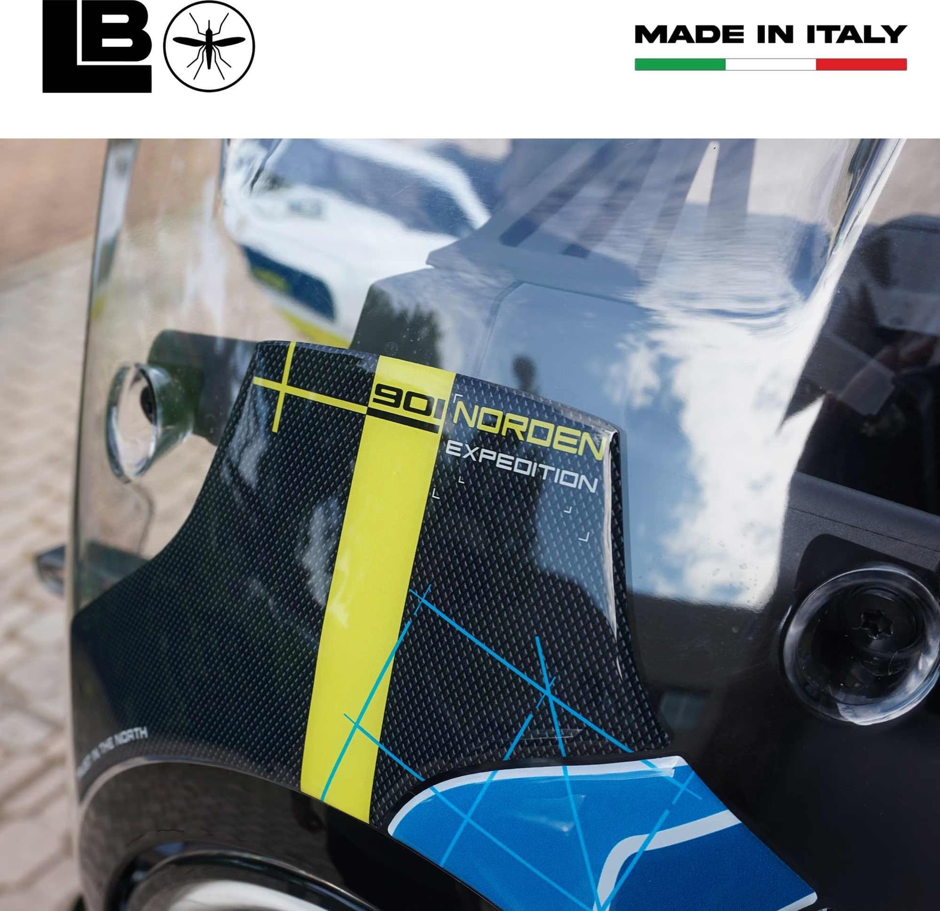 Adesivi 3D Protezione Cupolino moto compatibili con Husqvarna Norden 901 2023 in Decalcomanie adesivi e magneti LabelBike - Bibbiano, commercioVirtuoso.it