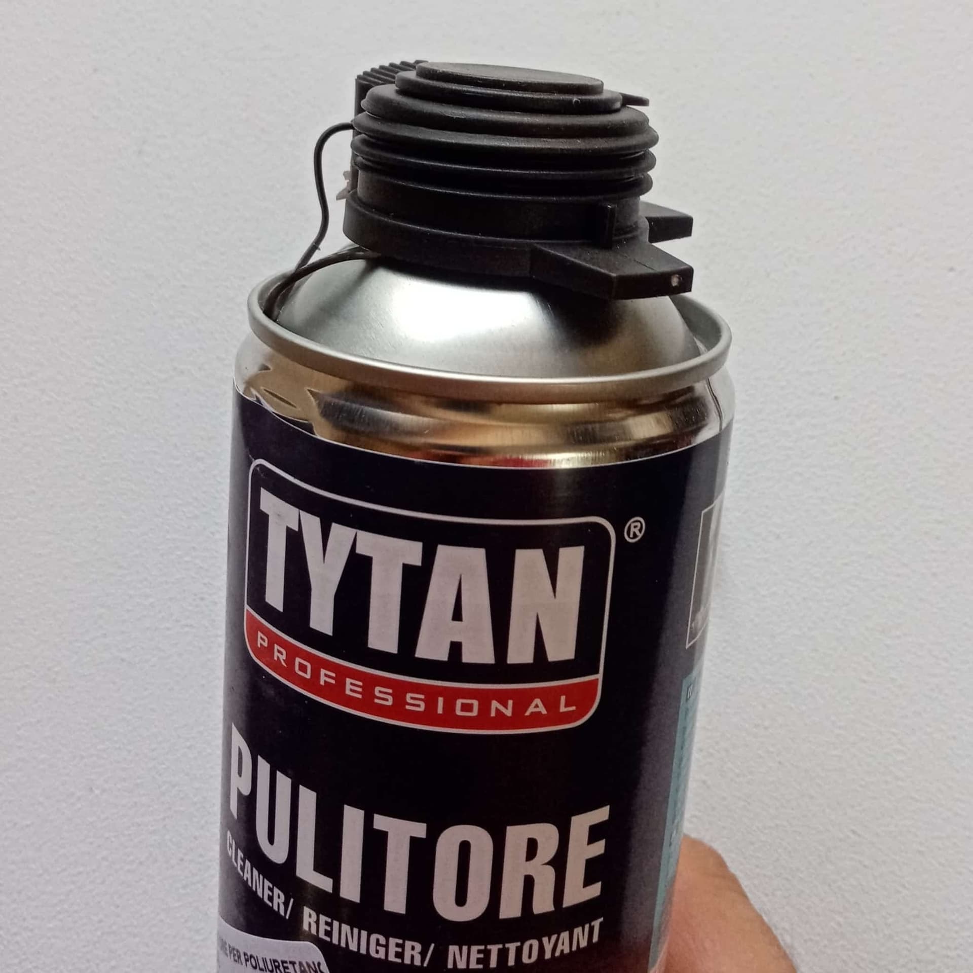 Tytan 500ml pulitore cleaner base solvente per schiuma poliuretanica fresca in Isolante adesivo Aloiserw.com - Altomonte, commercioVirtuoso.it