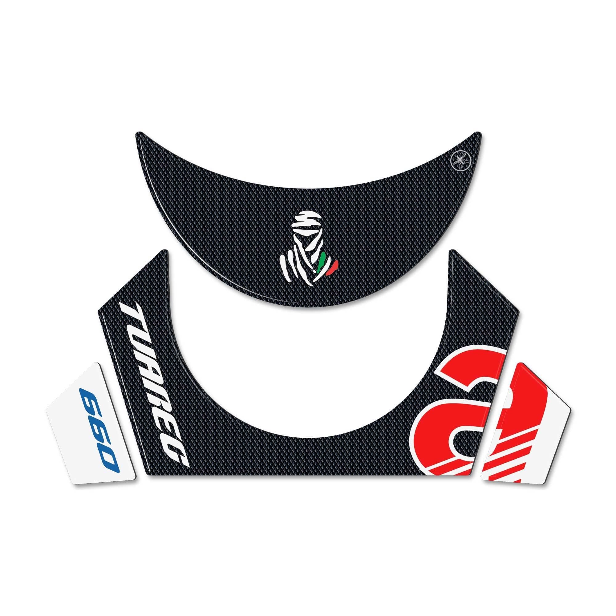 Adesivi 3D Protezione Paraserbatoio compatibili con Aprilia Tuareg 660 Tagelmust in Decalcomanie adesivi e magneti LabelBike - Bibbiano, commercioVirtuoso.it