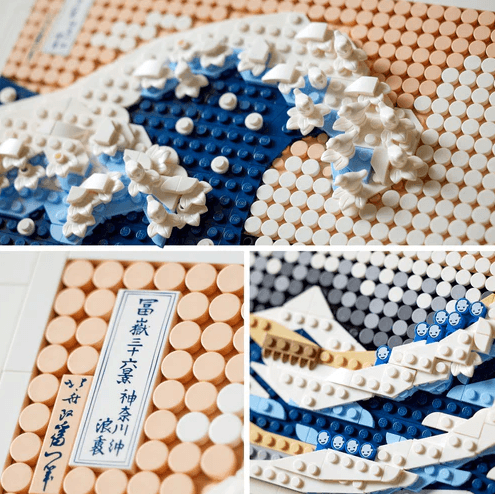 Lego Art - La Grande Onda di Hokusai 31208 in Set di costruzioni Centro Bimbo - Siderno, commercioVirtuoso.it