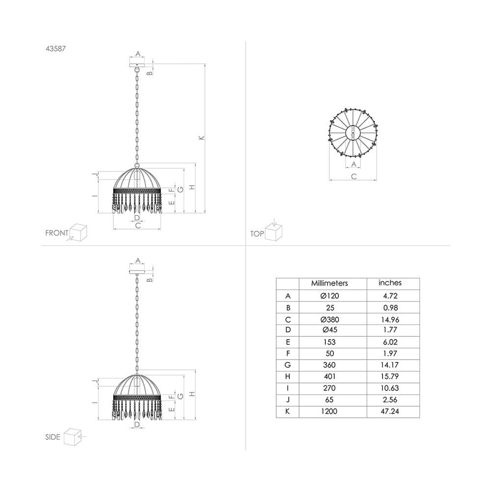 Lampadario Industrial Steeleville 1 Luce Acciaio Marrone E Bianco in Lampade a sospensione LuceArt - Montecorvino Pugliano, commercioVirtuoso.it