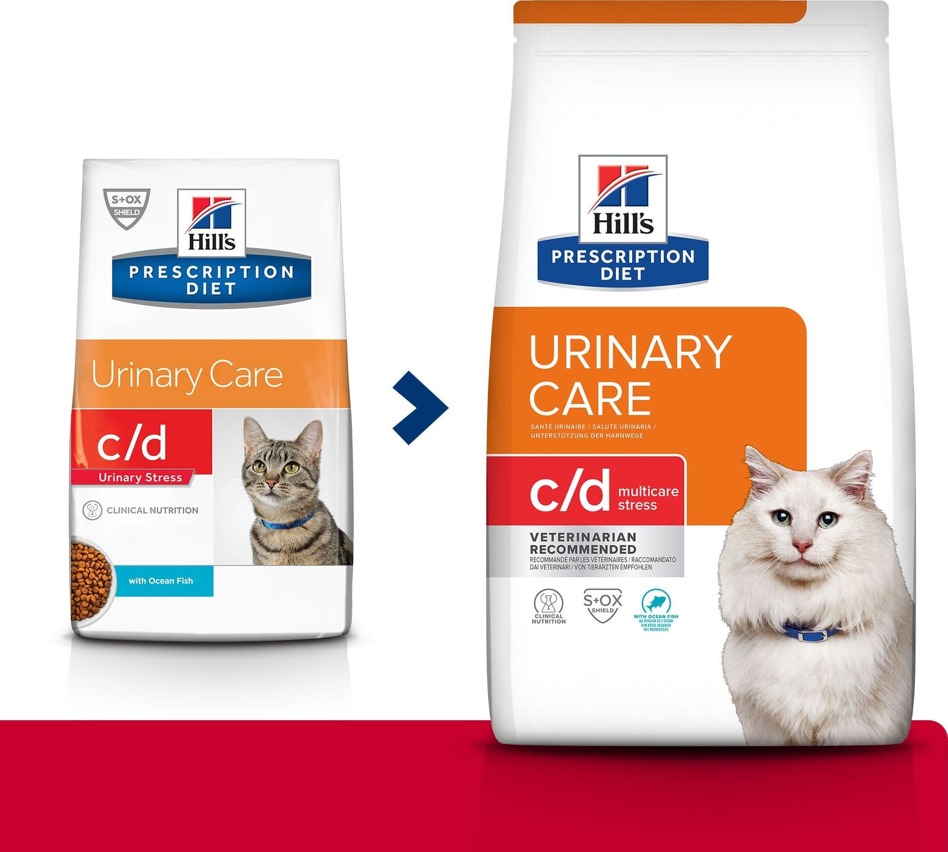 Hill's Prescription Diet Multicare Stress secco Gatti Adulti pesce oceanico in Secco 101 Market - Poggibonsi, commercioVirtuoso.it