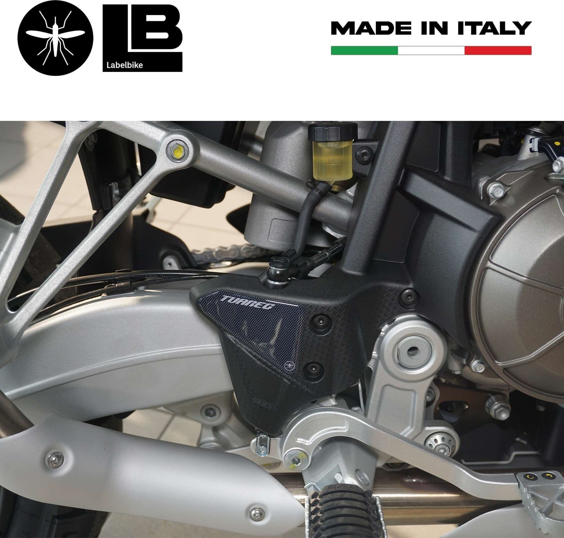 Adesivi 3D Protezioni Battitacco compatibili con Aprilia Tuareg 660 2022-2023 in Decalcomanie adesivi e magneti LabelBike - Bibbiano, commercioVirtuoso.it