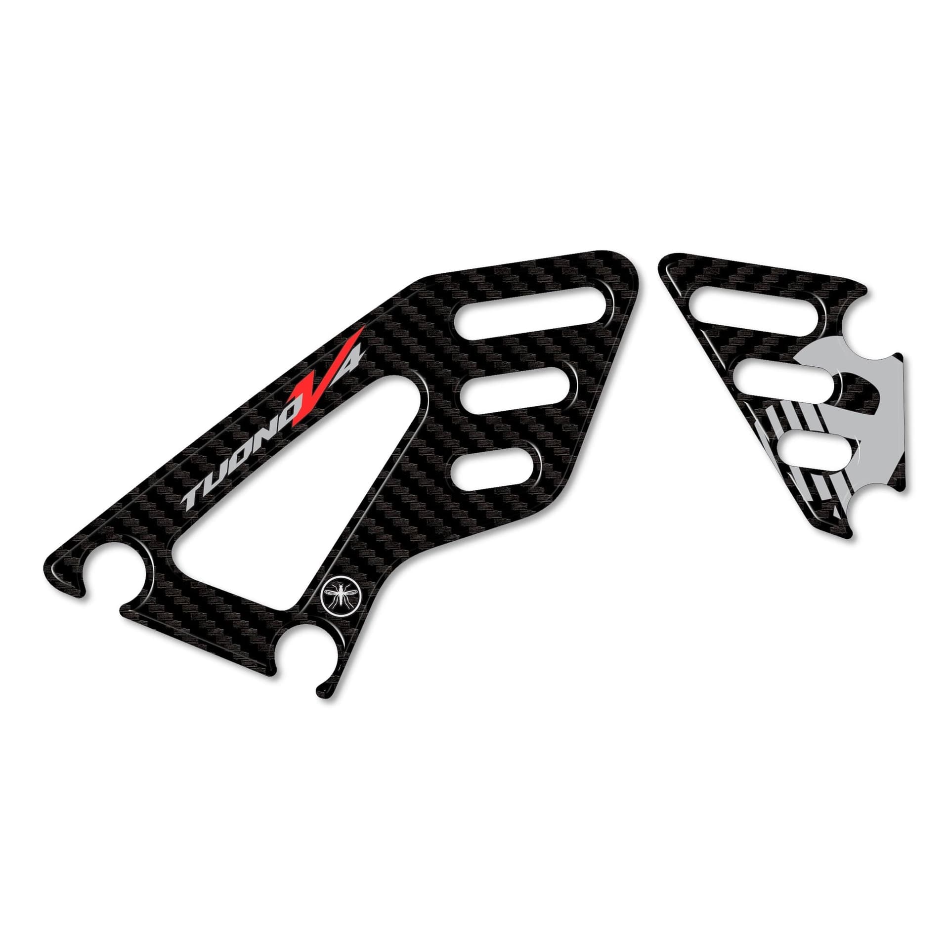 Adesivi 3D Protezioni Battitacco compatibili con Aprilia Tuono V4 1100 2011-2024 in Decalcomanie adesivi e magneti LabelBike - Bibbiano, commercioVirtuoso.it