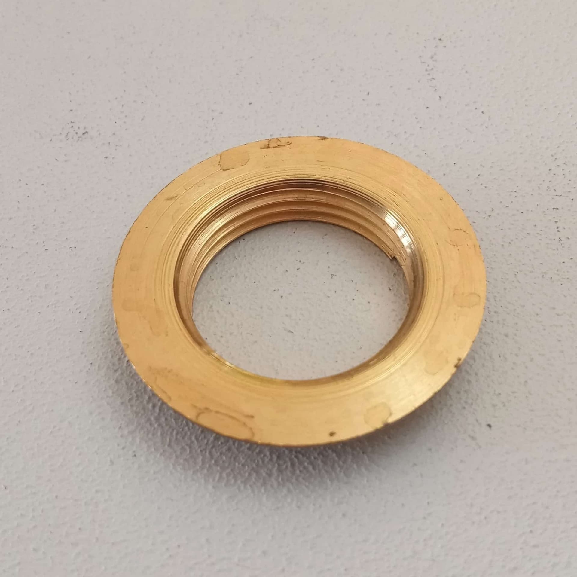 Controdado da 1" flangiato dado di ottone in Dadi e bulloni esagonali per macchina Aloiserw.com - Altomonte, commercioVirtuoso.it