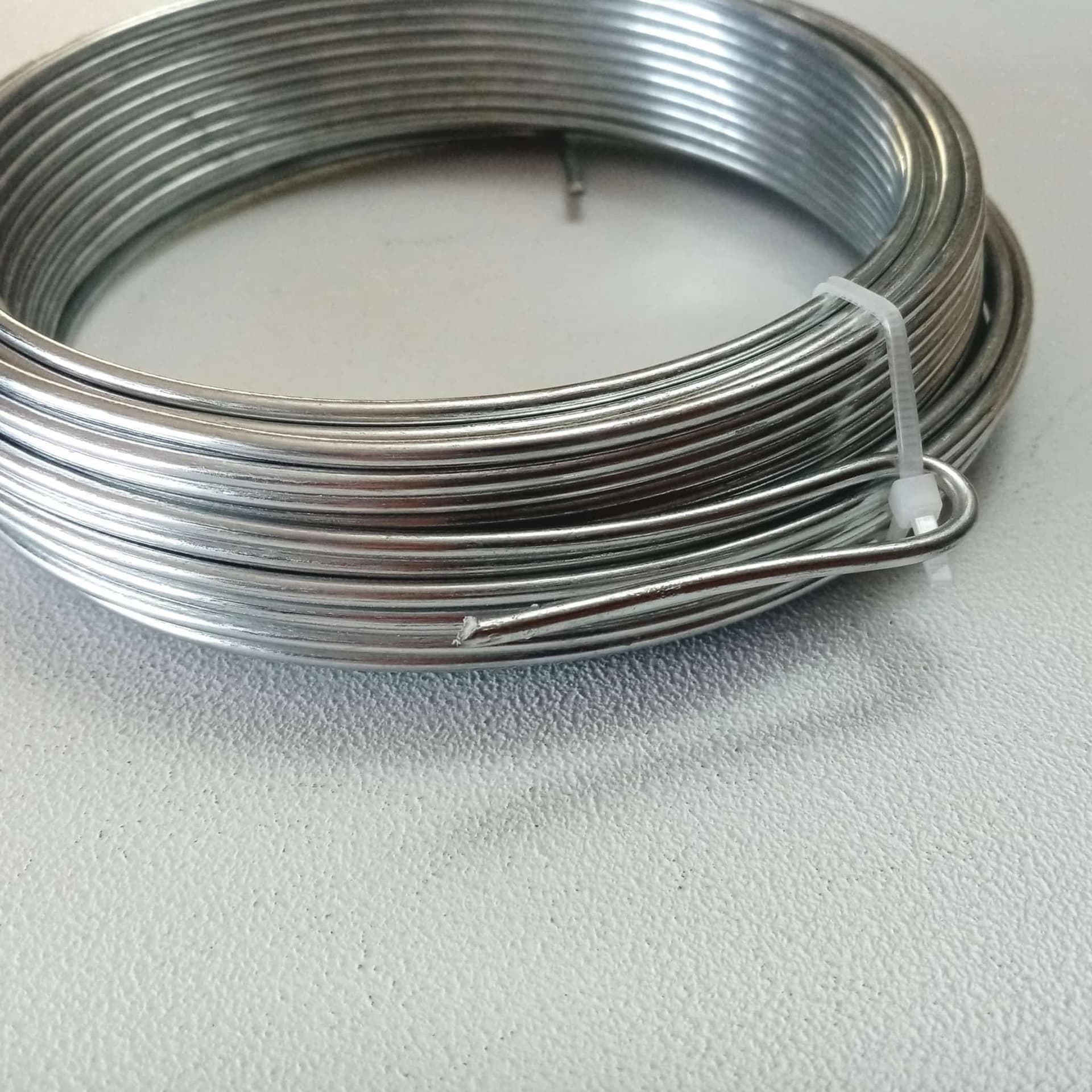Matassa da 920gr circa di filo cotto zincato per muratura in Reti di acciaio zincato Aloiserw.com - Altomonte, commercioVirtuoso.it