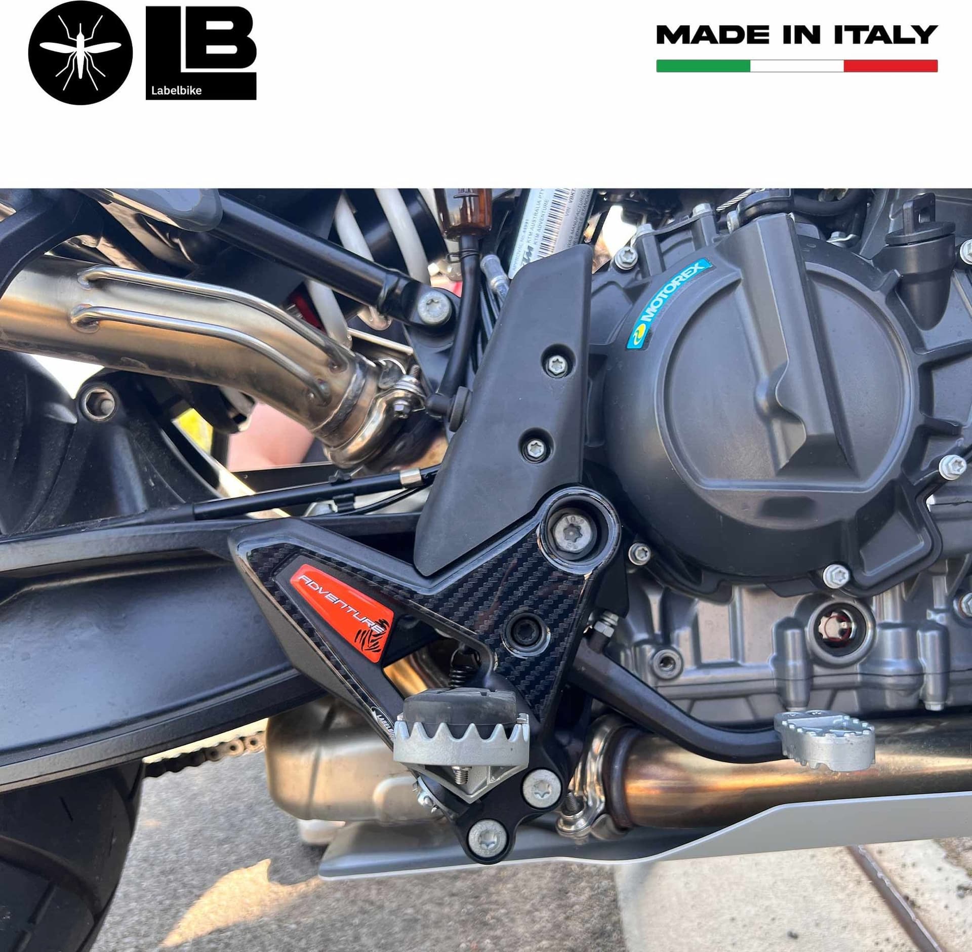 Adesivi 3D Protezioni Battitacco moto compatibili con Ktm 790-890 Adventure in Decalcomanie adesivi e magneti LabelBike - Bibbiano, commercioVirtuoso.it