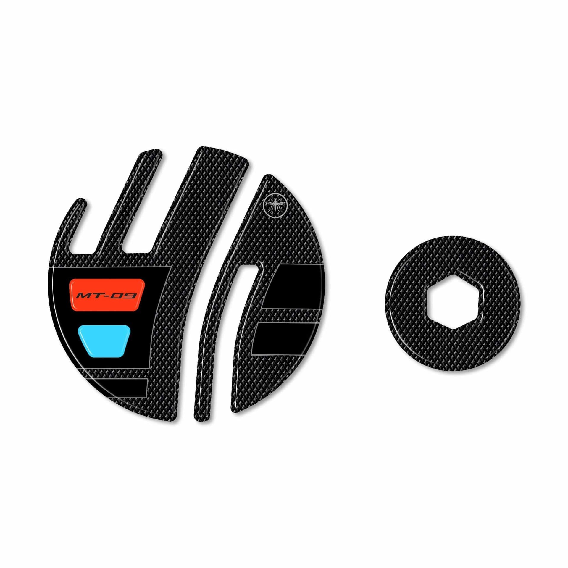 Adesivi 3D Protezioni carter moto compatibili con Yamaha Mt09 Mt-09 SP 2021-23 in Decalcomanie adesivi e magneti LabelBike - Bibbiano, commercioVirtuoso.it