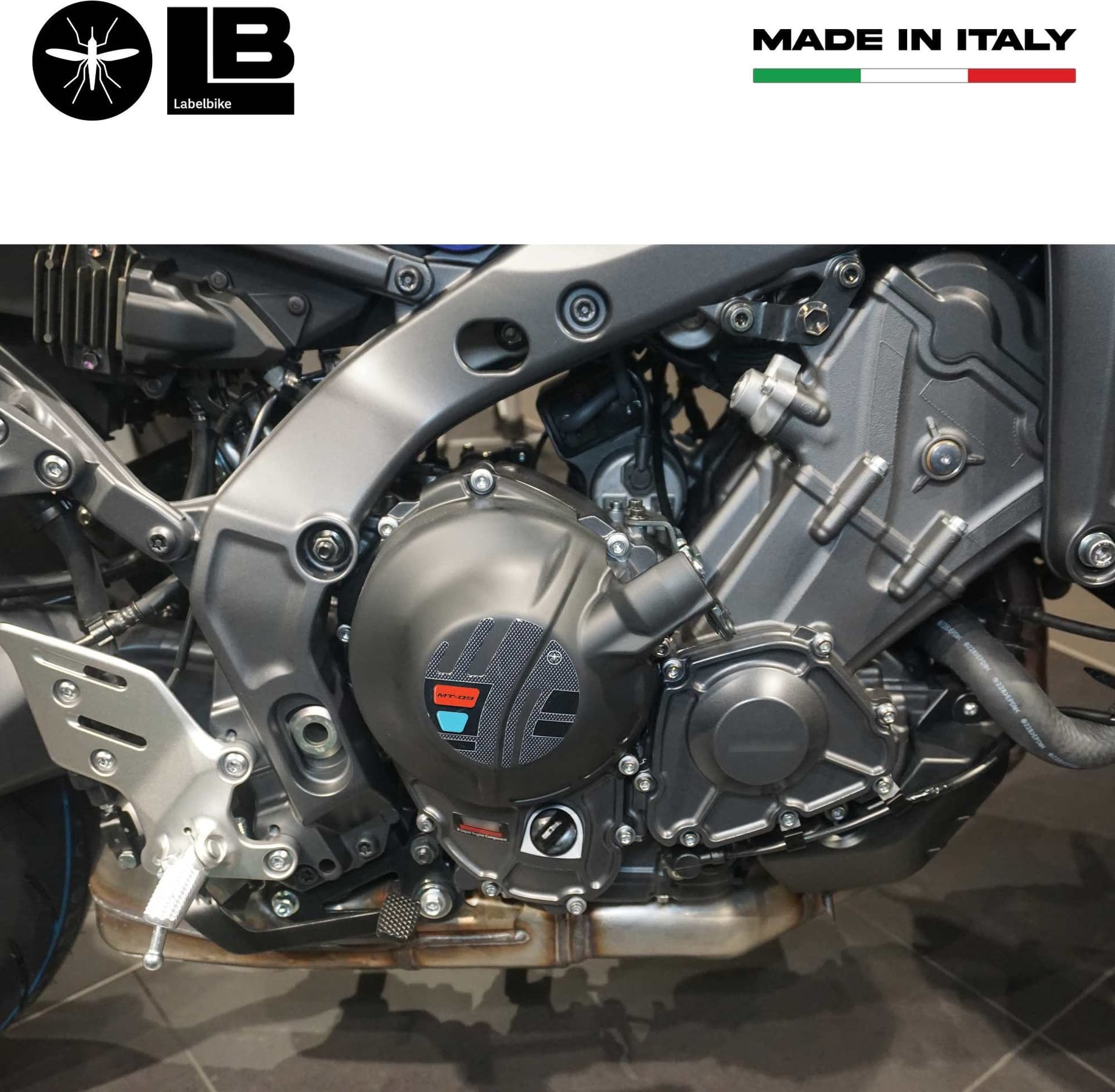 Adesivi 3D Protezioni carter moto compatibili con Yamaha Mt09 Mt-09 SP 2021-23 in Decalcomanie adesivi e magneti LabelBike - Bibbiano, commercioVirtuoso.it