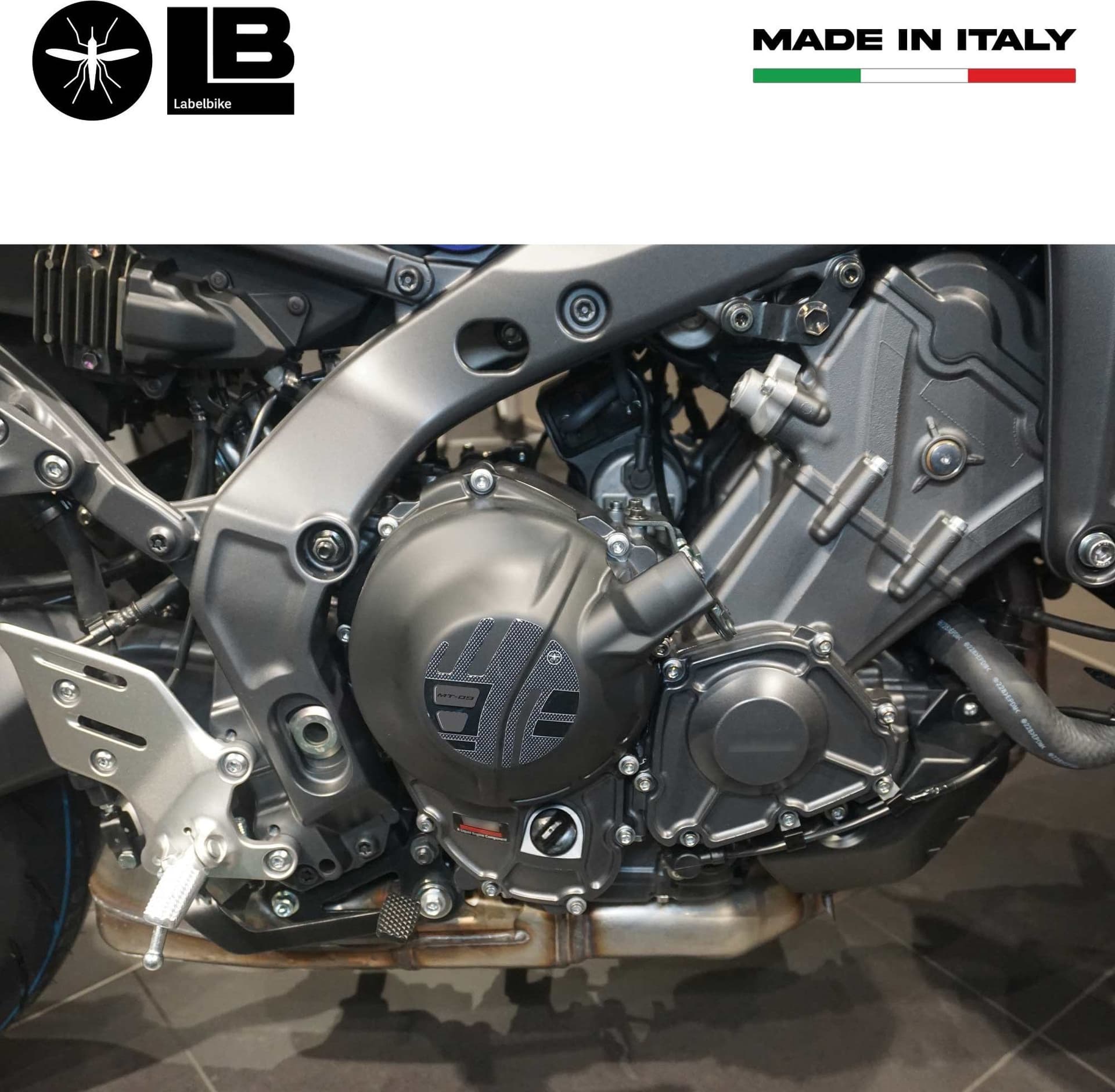 Adesivi 3D Protezioni carter moto compatibili con Yamaha Mt09 Mt-09 SP 2021-23 in Decalcomanie adesivi e magneti LabelBike - Bibbiano, commercioVirtuoso.it