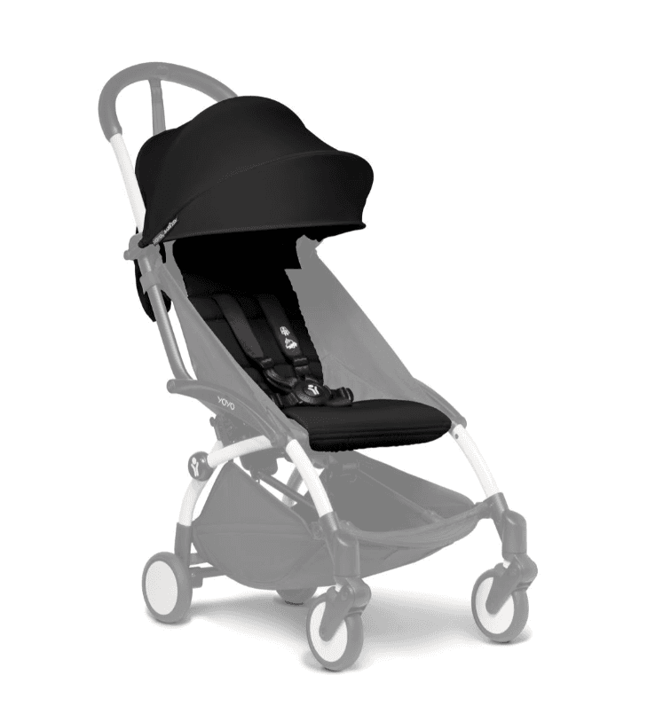 Stokke - Passeggino YOYO³ Telaio Nero con rivestimento incluso in Passeggini compatti Centro Bimbo - Siderno, commercioVirtuoso.it