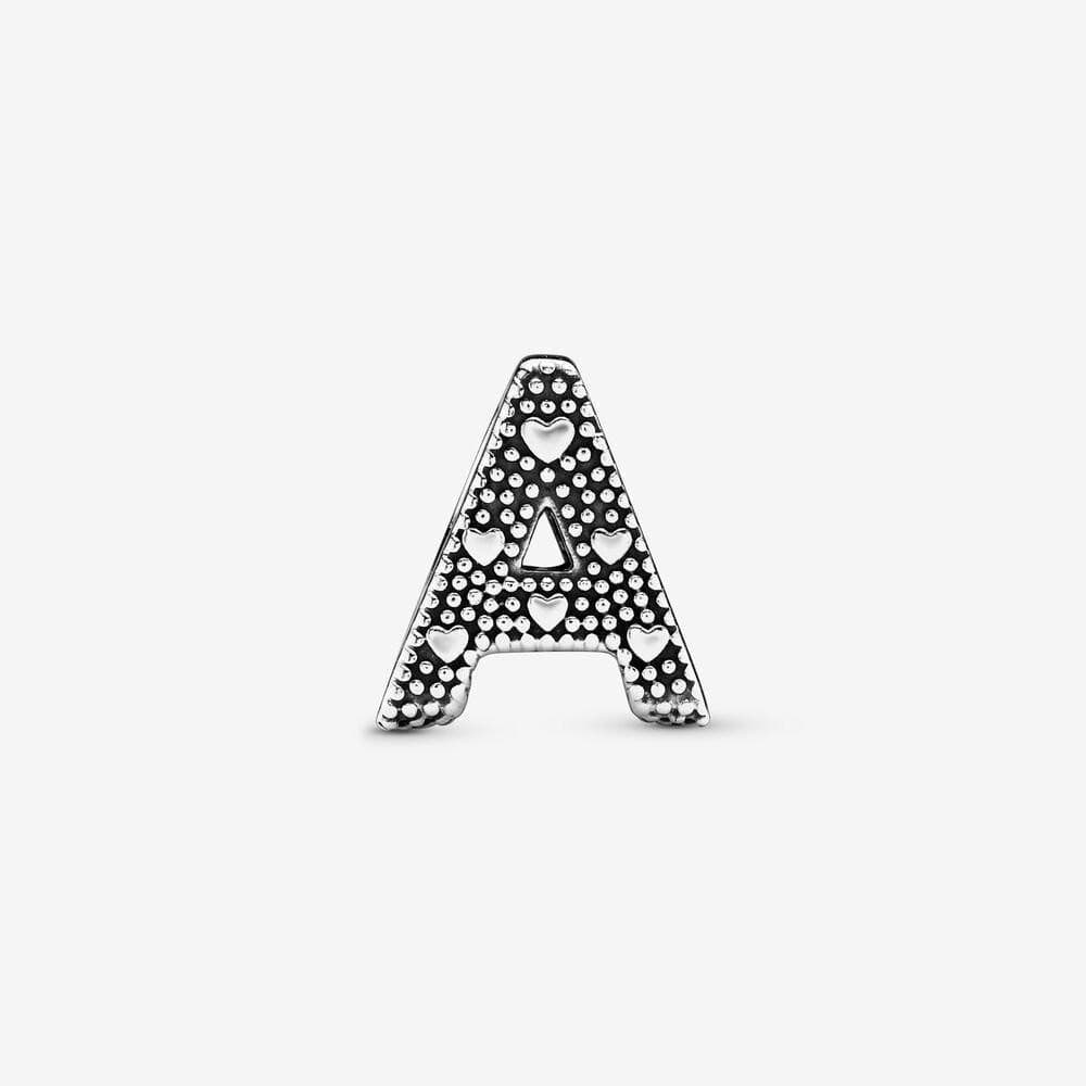 Pandora Charm dell’alfabeto Lettera A in Bead Charm Alba Gioielli - Casoria, commercioVirtuoso.it