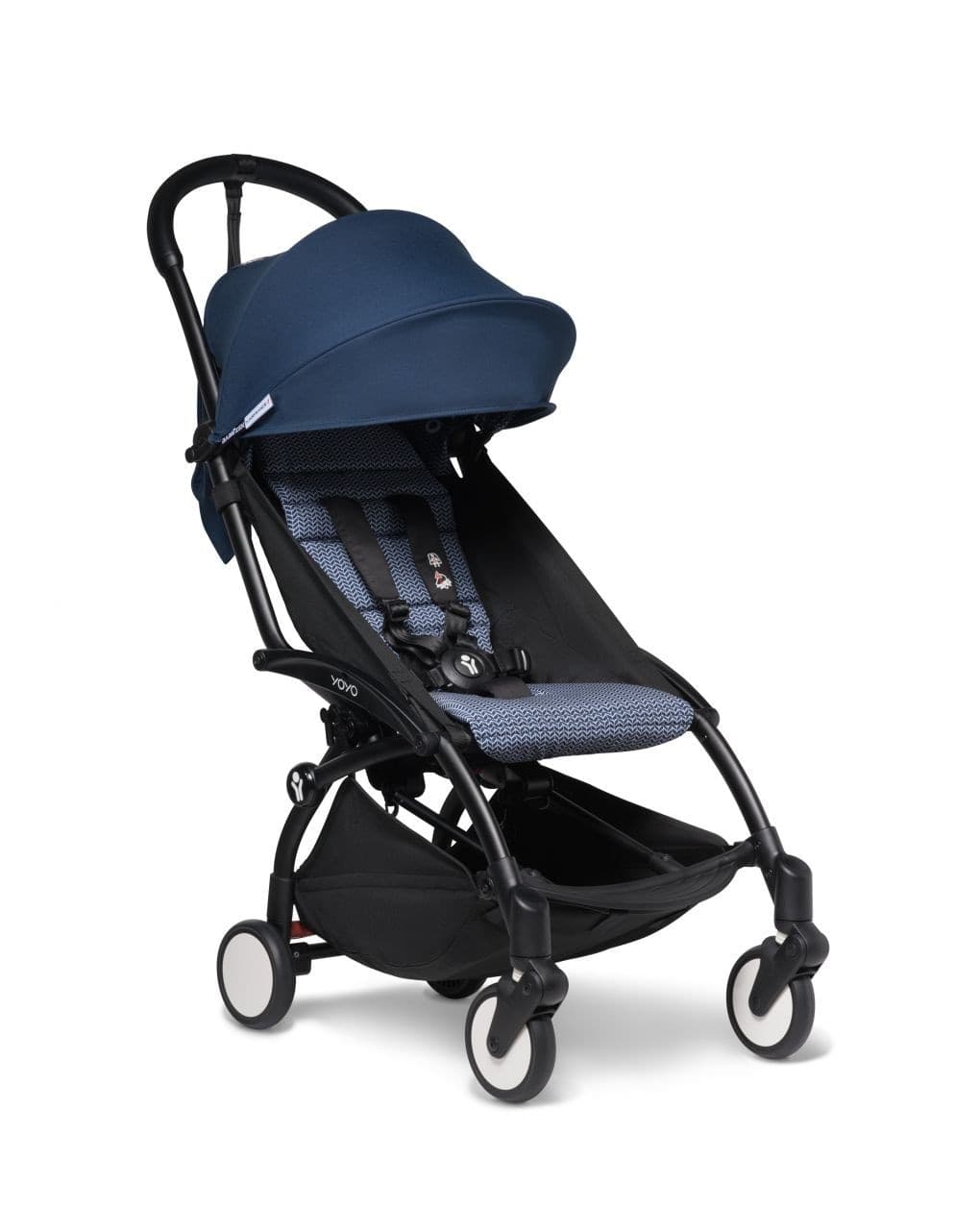 Stokke - Passeggino YOYO³ Telaio Nero con rivestimento incluso in Passeggini compatti Centro Bimbo - Siderno, commercioVirtuoso.it