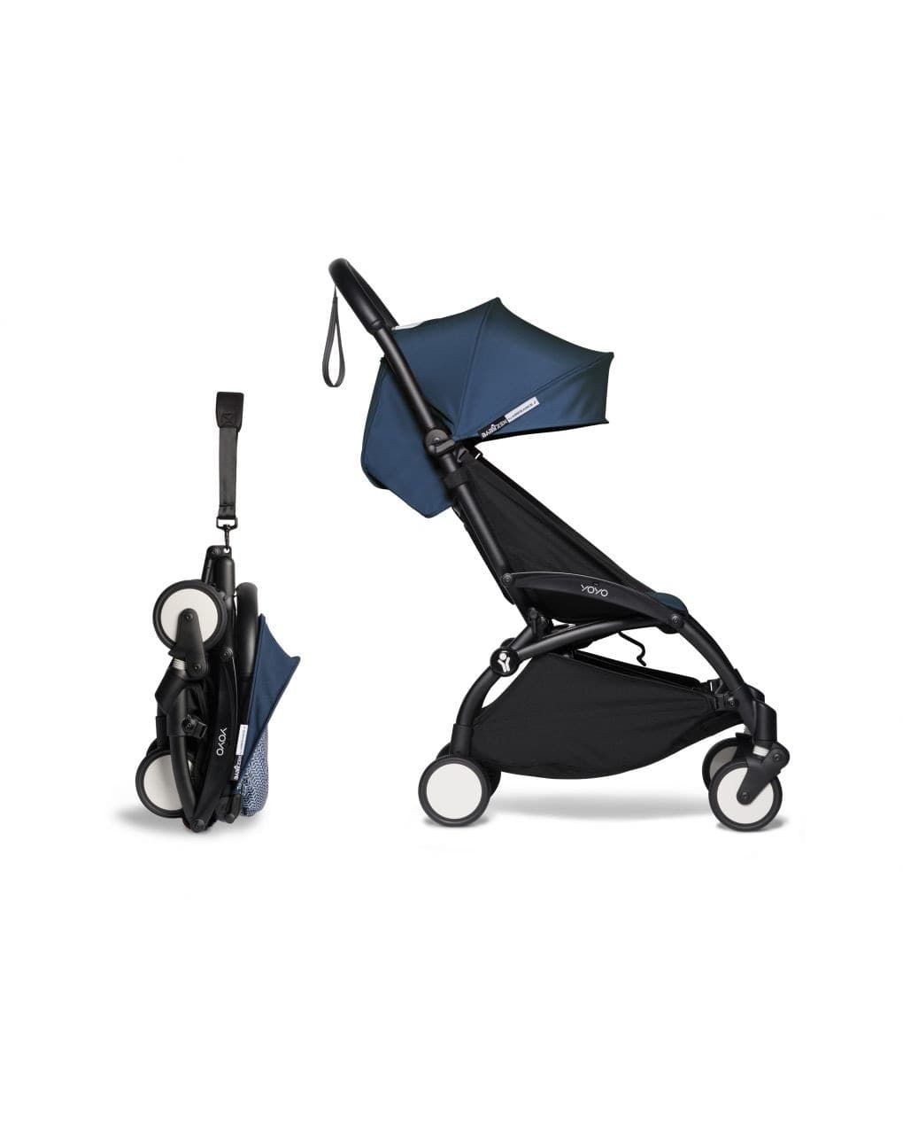 Stokke - Passeggino YOYO³ Telaio Nero con rivestimento incluso in Passeggini compatti Centro Bimbo - Siderno, commercioVirtuoso.it