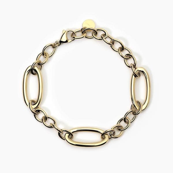 2Jewels - Bracciale in acciaio 316L PVD giallo in Bracciali Alba Gioielli - Casoria, commercioVirtuoso.it