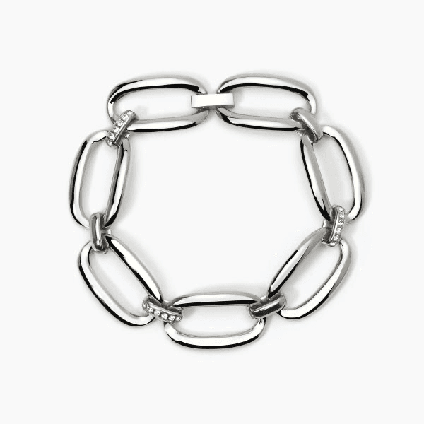 2Jewels   -  Bracciale in acciaio 316L cristalli in Bracciali Alba Gioielli - Casoria, commercioVirtuoso.it