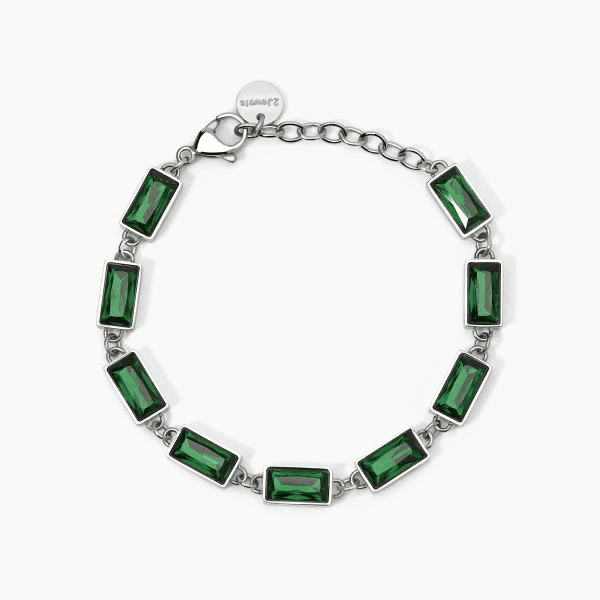 2Jewels - Bracciale in acciaio 316L cristalli in Bracciali Alba Gioielli - Casoria, commercioVirtuoso.it
