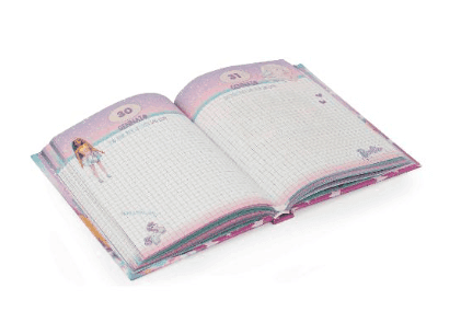 Barbie - Diario Agenda Standard 13x17,8  BA951000 in Diari per appuntamenti e agende Centro Bimbo - Siderno, commercioVirtuoso.it