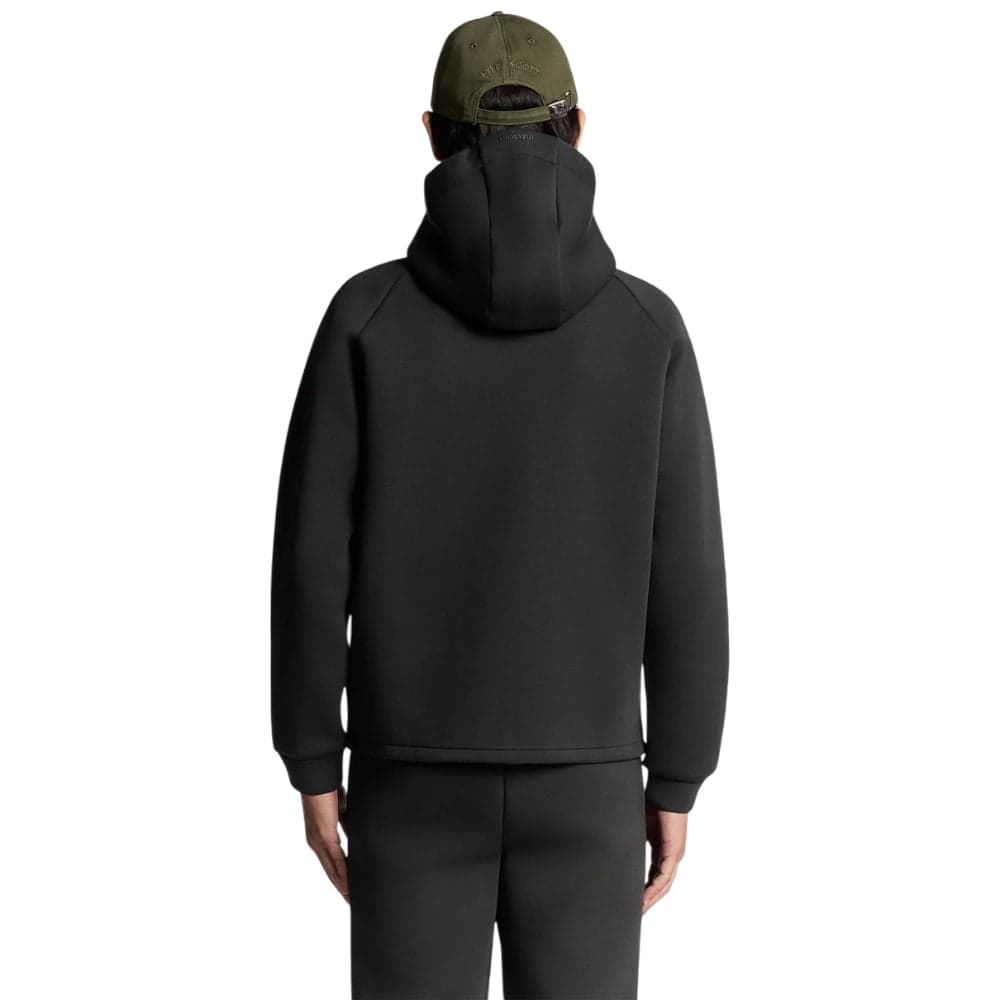 Lyle & Scott felpa nera a giubbino in neoprene ML2516V-Z865 in Felpe con cappuccio Prodotti di Classe - Nocera Superiore, commercioVirtuoso.it