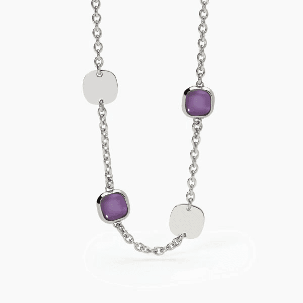 2jewels - Girocollo donna in acciaio 316L glass in Collane Alba Gioielli - Casoria, commercioVirtuoso.it