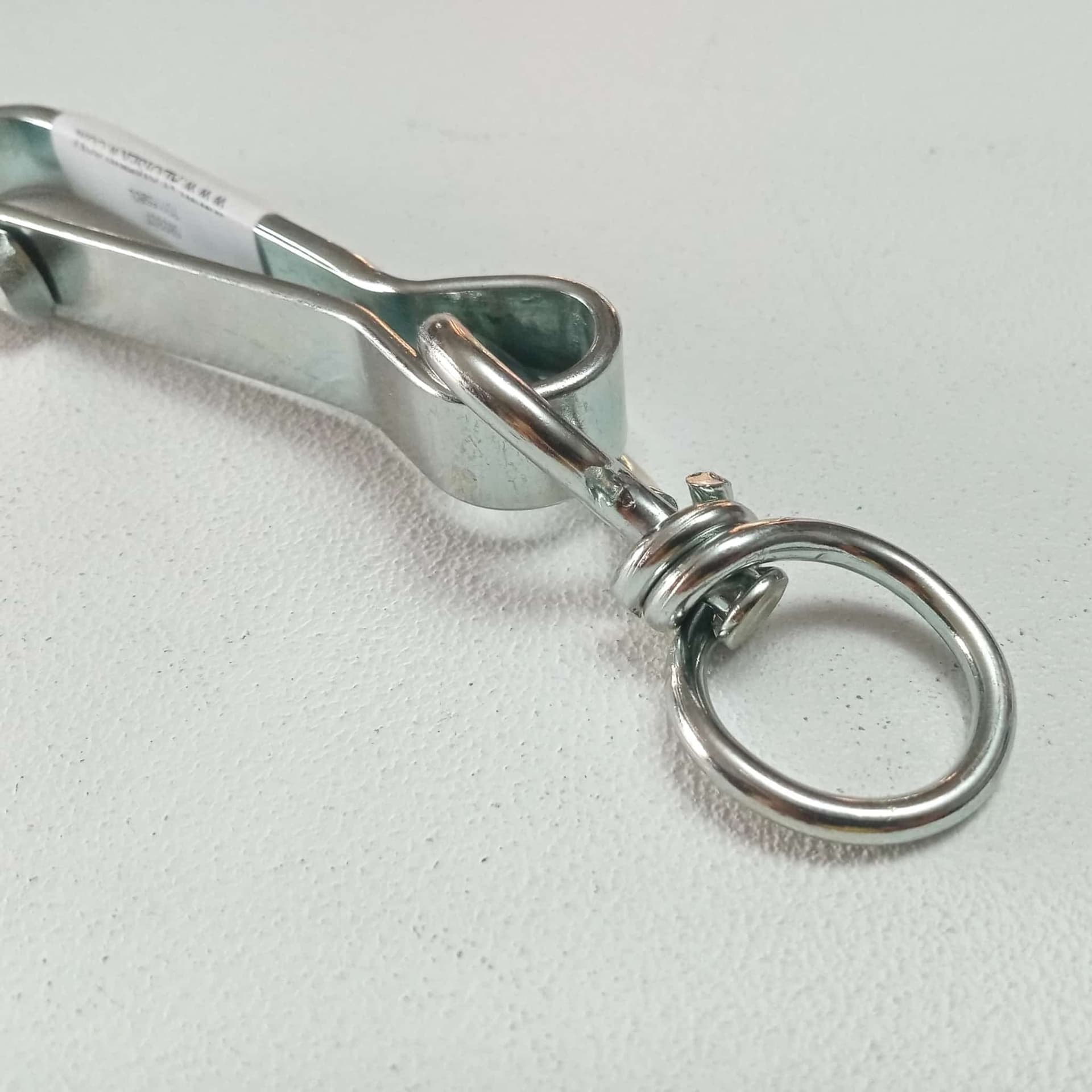 Moschettone simplex 60mm - 3pz moschettone in ferro zincato con girello in Moschettoni a innesco Aloiserw.com - Altomonte, commercioVirtuoso.it