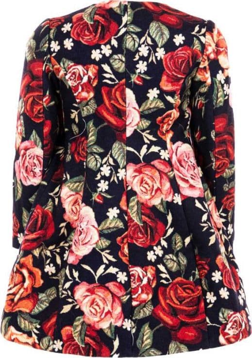Monnalisa Cappotto Bambina con motivo floreale in Giacche Scontolo.net - Potenza, commercioVirtuoso.it
