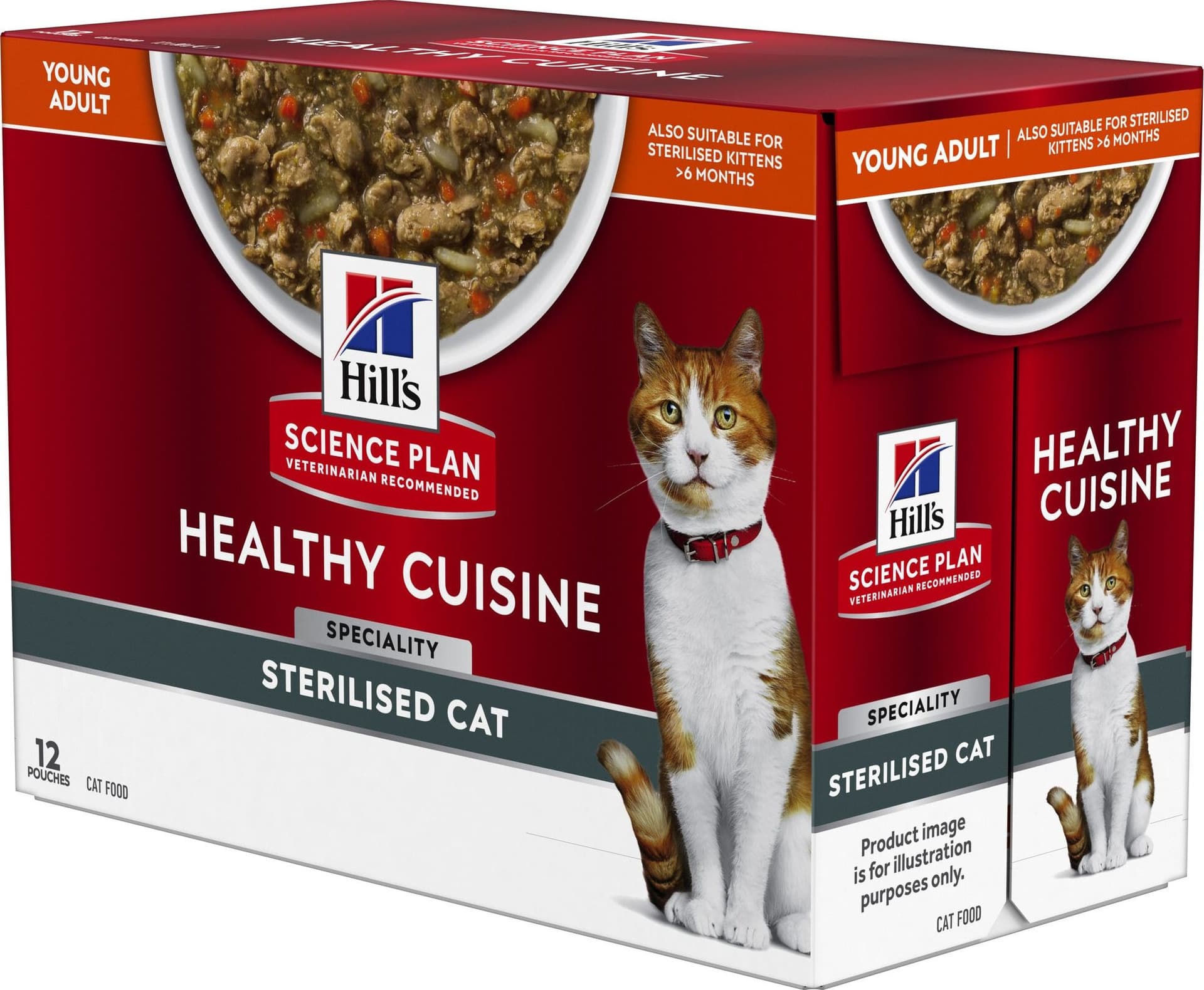 Hill's Healthy Cuisine Sterilised spezzatino Gatti Adulti pollo e verdure 80 gr in Secco 101 Market - Poggibonsi, commercioVirtuoso.it