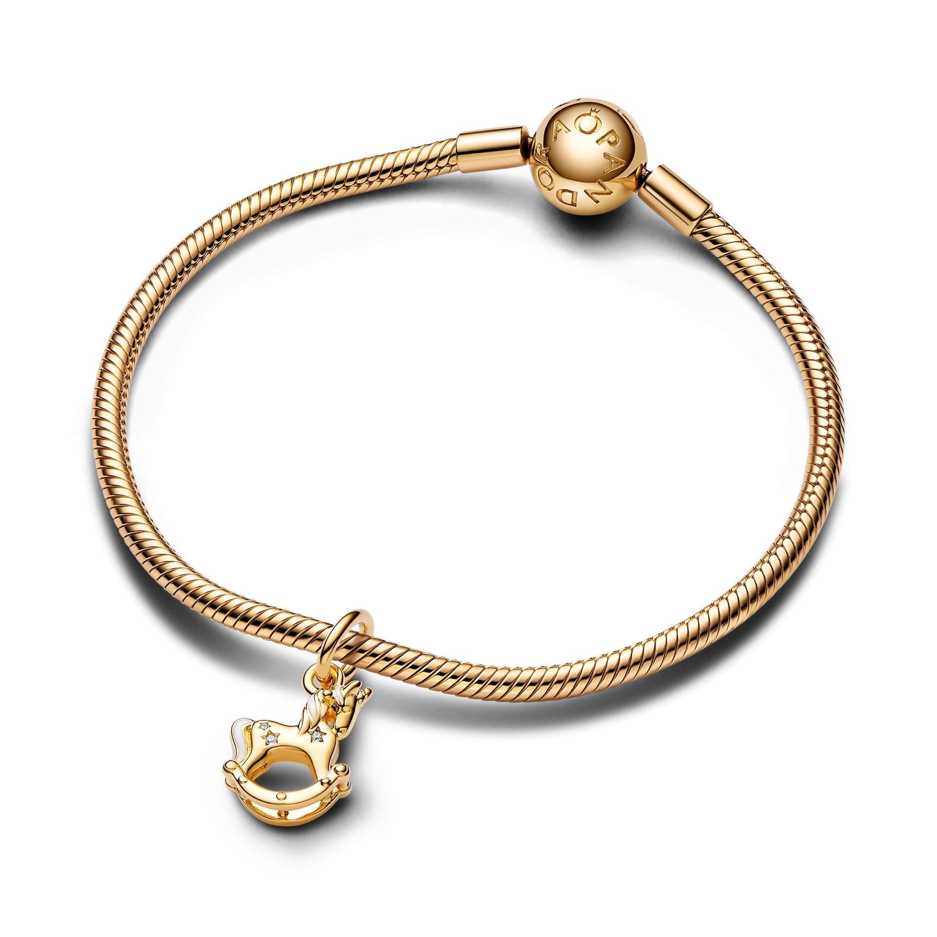 Pandora - Charm Pendente Unicorno a Dondolo in Bead Charm Alba Gioielli - Casoria, commercioVirtuoso.it