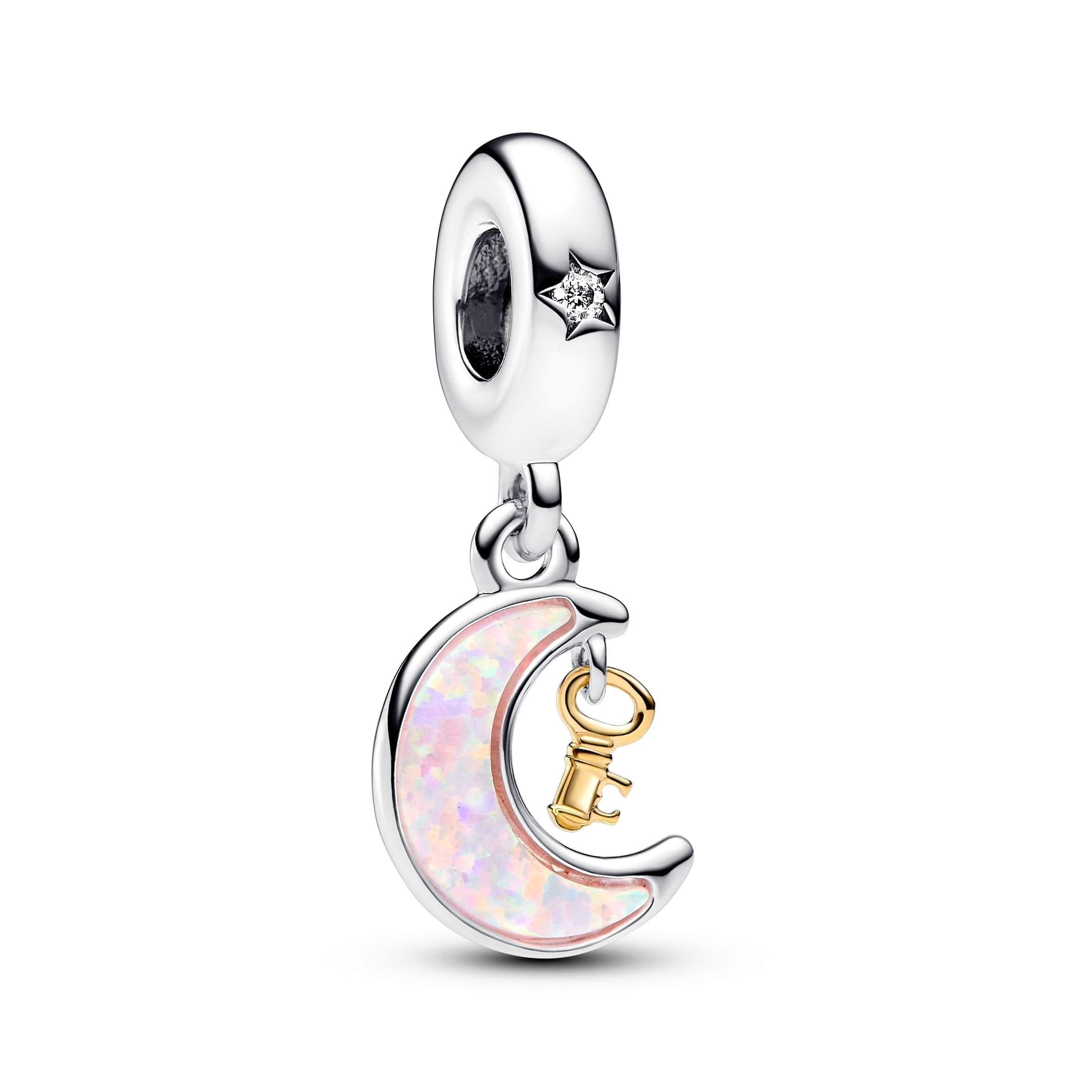 Pandora - Charm Pendente Chiave della Luna in Bead Charm Alba Gioielli - Casoria, commercioVirtuoso.it