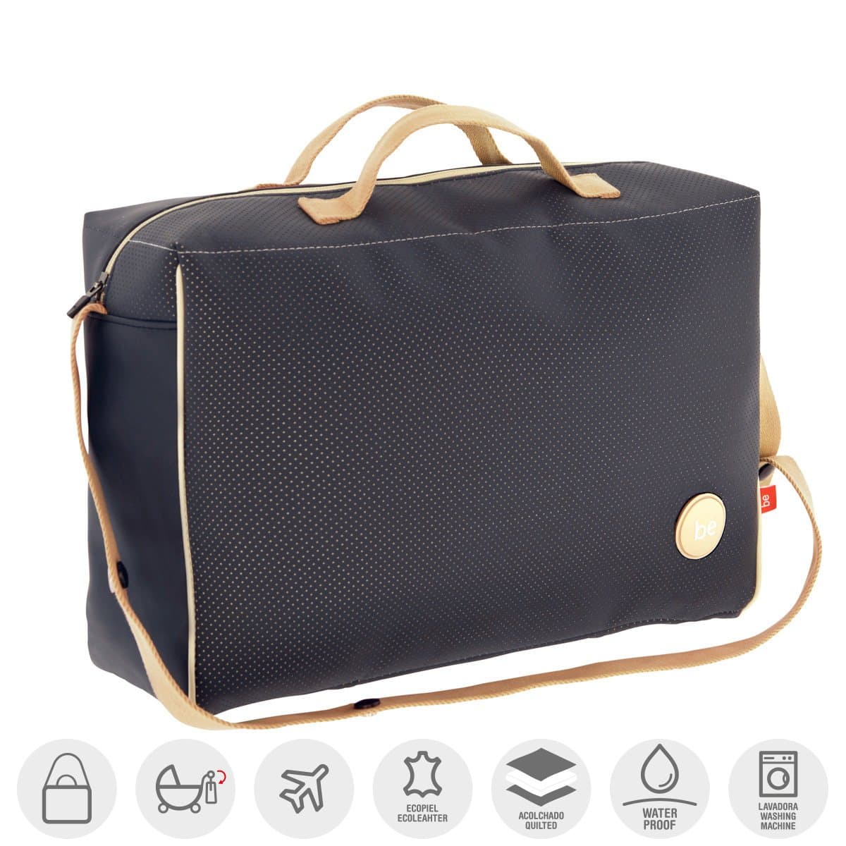 Borsa Clinica Tabela Urbany Beige 16X41.5X29 Cm in Borse a spalla La Casa Del Bebè - Napoli, commercioVirtuoso.it