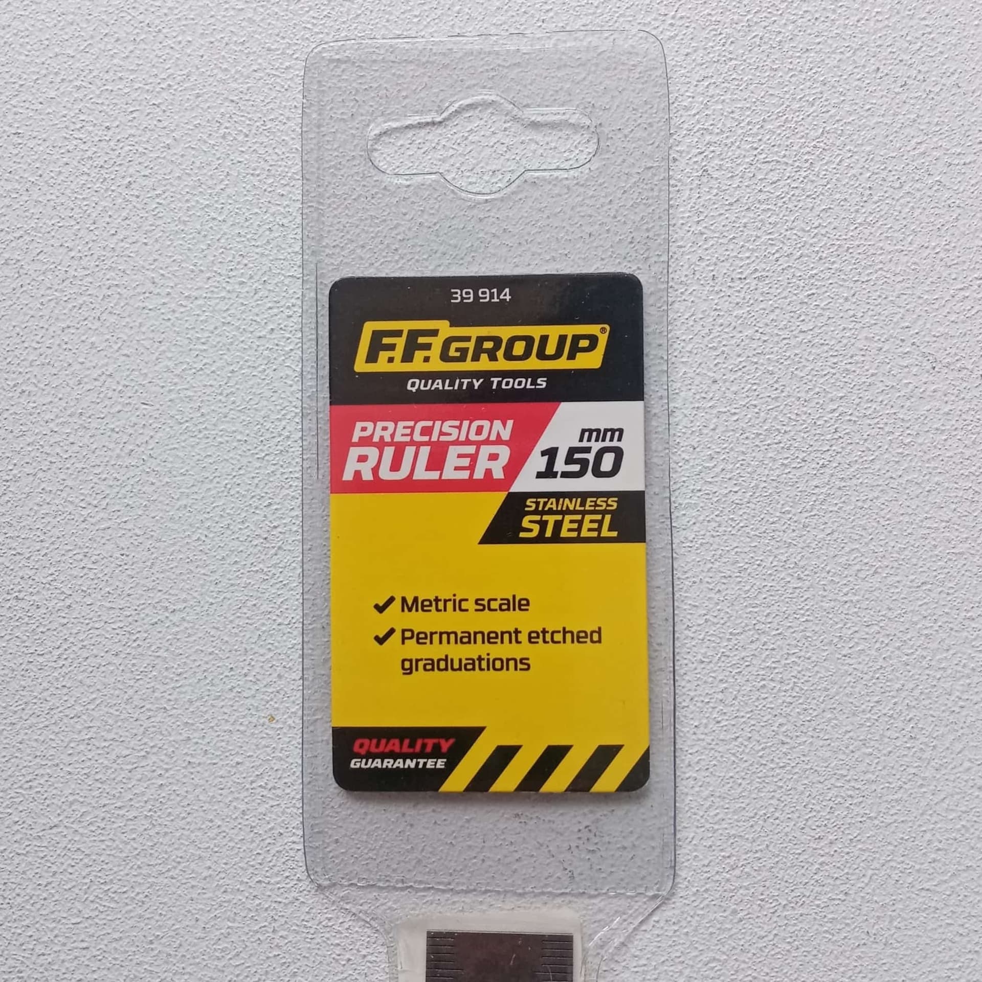 FF Group 15cm righello flessibile in acciaio inox misurazione metrica con tabella di conversione in Righelli Aloiserw.com - Altomonte, commercioVirtuoso.it
