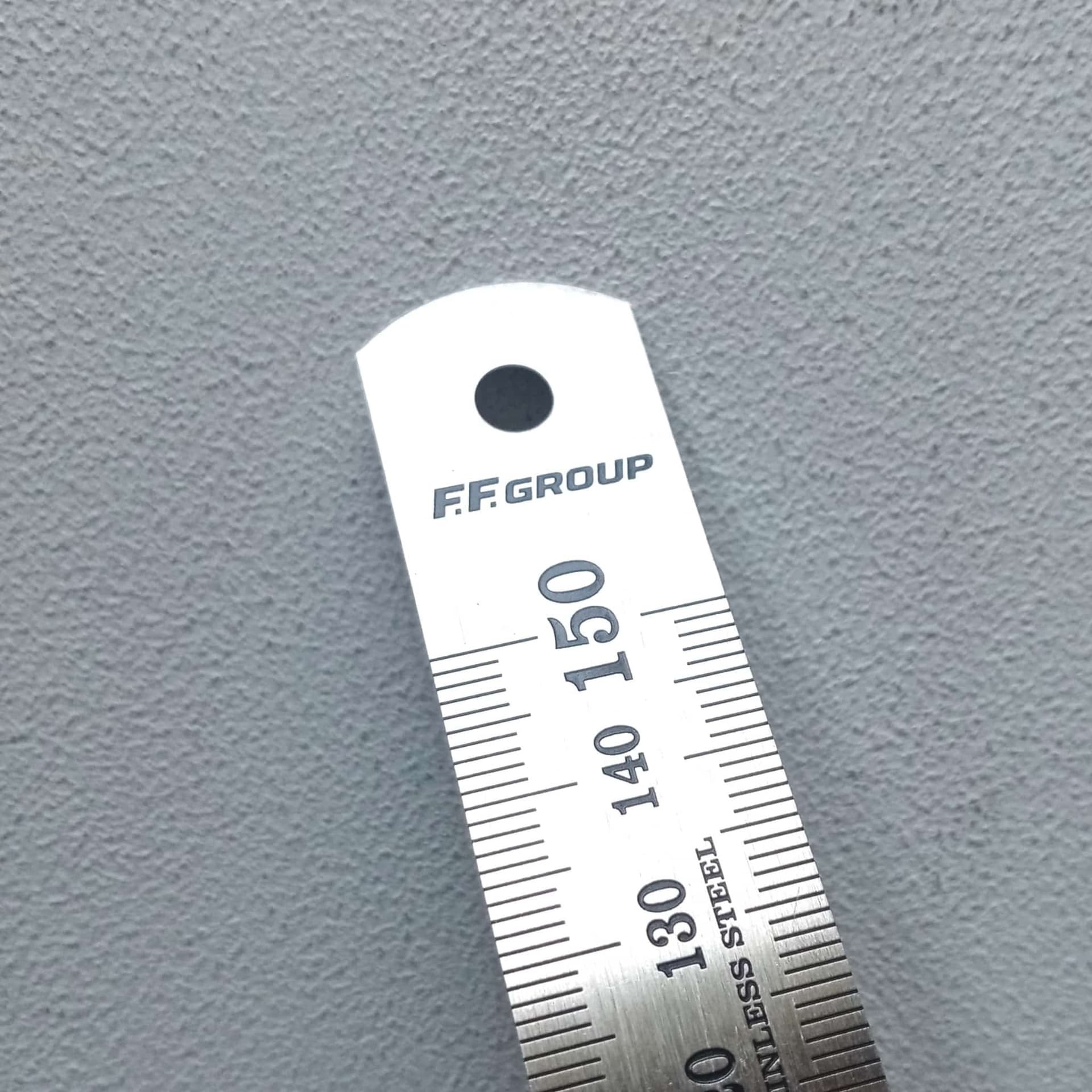 FF Group 15cm righello flessibile in acciaio inox misurazione metrica con tabella di conversione in Righelli Aloiserw.com - Altomonte, commercioVirtuoso.it