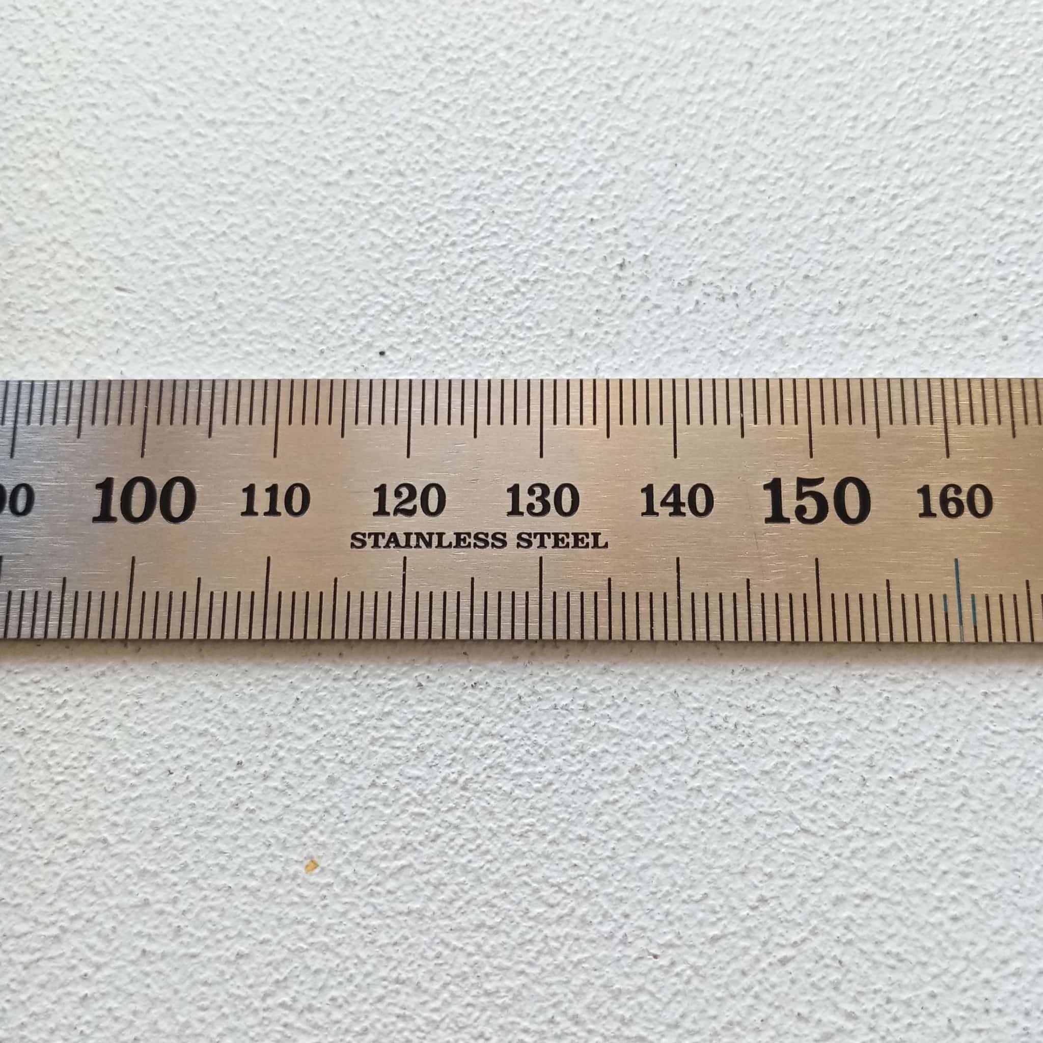 FF Group 100cm righello flessibile in acciaio inox misurazione metrica con tabella di conversione in Righelli Aloiserw.com - Altomonte, commercioVirtuoso.it